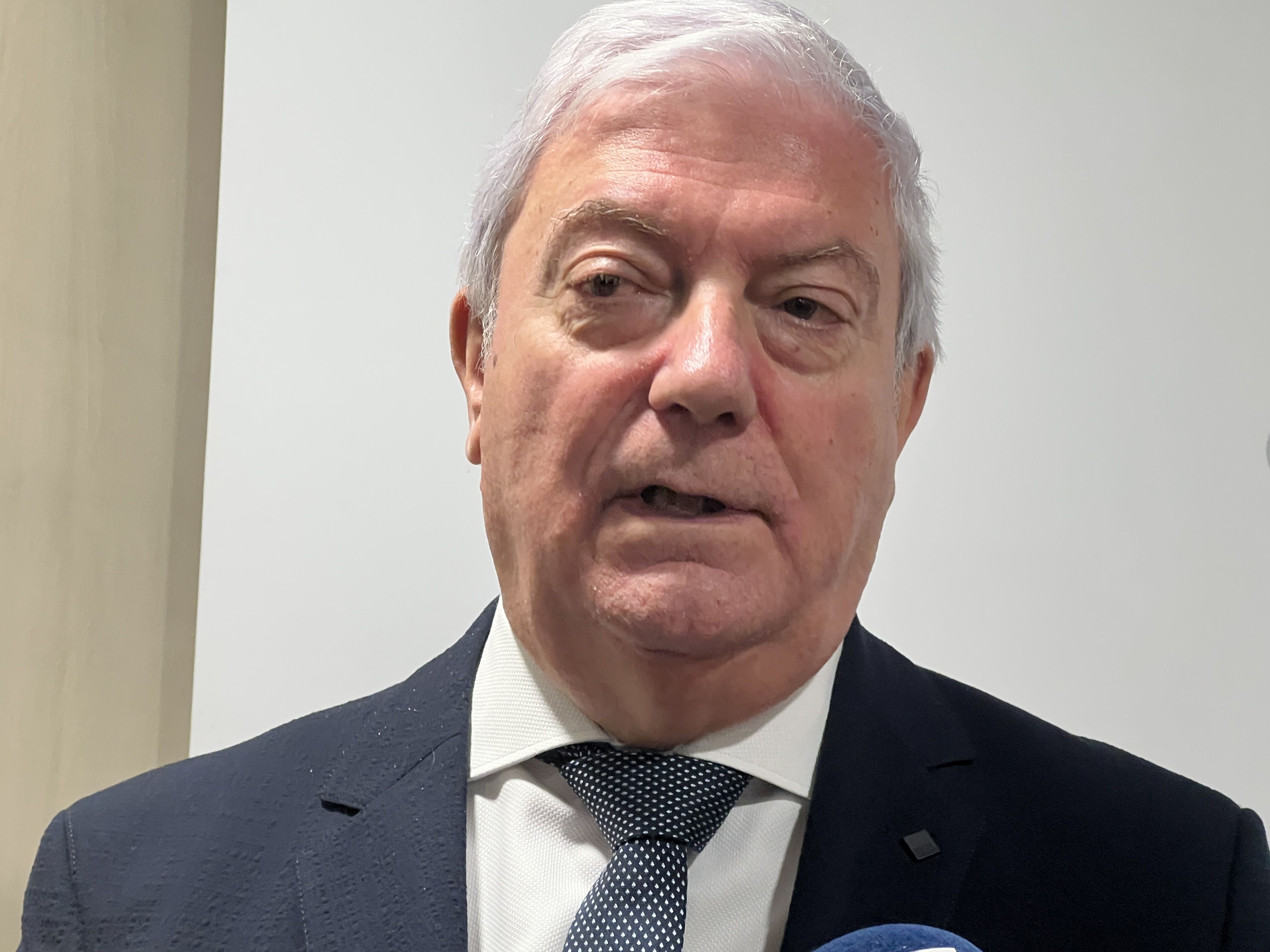 Gerard Cadena després del CES d'aquest matí. Gerard Cadena després del CES d'aquest matí.