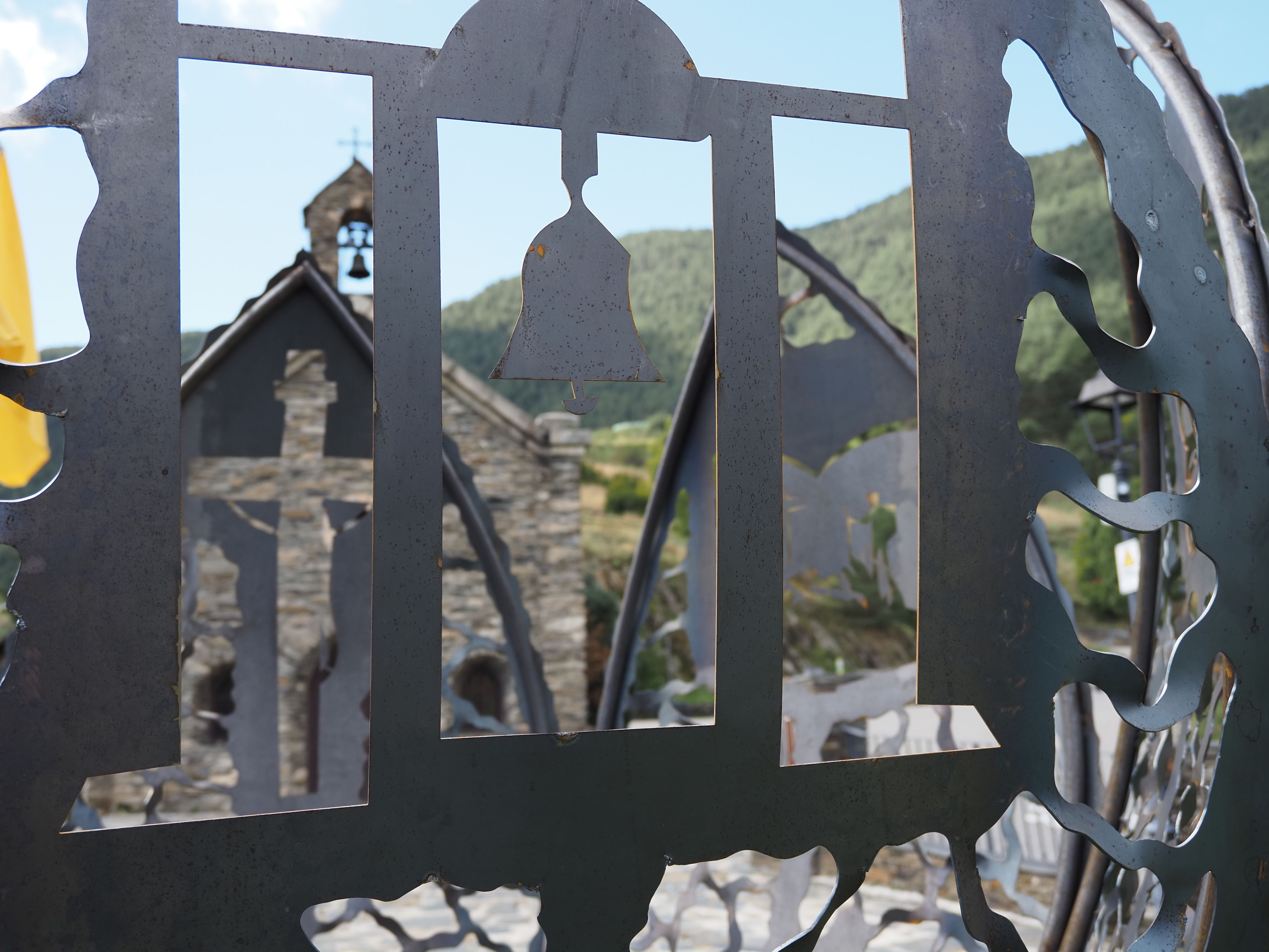 Un detall d'un dels pètals de les grandalles de Cruz.