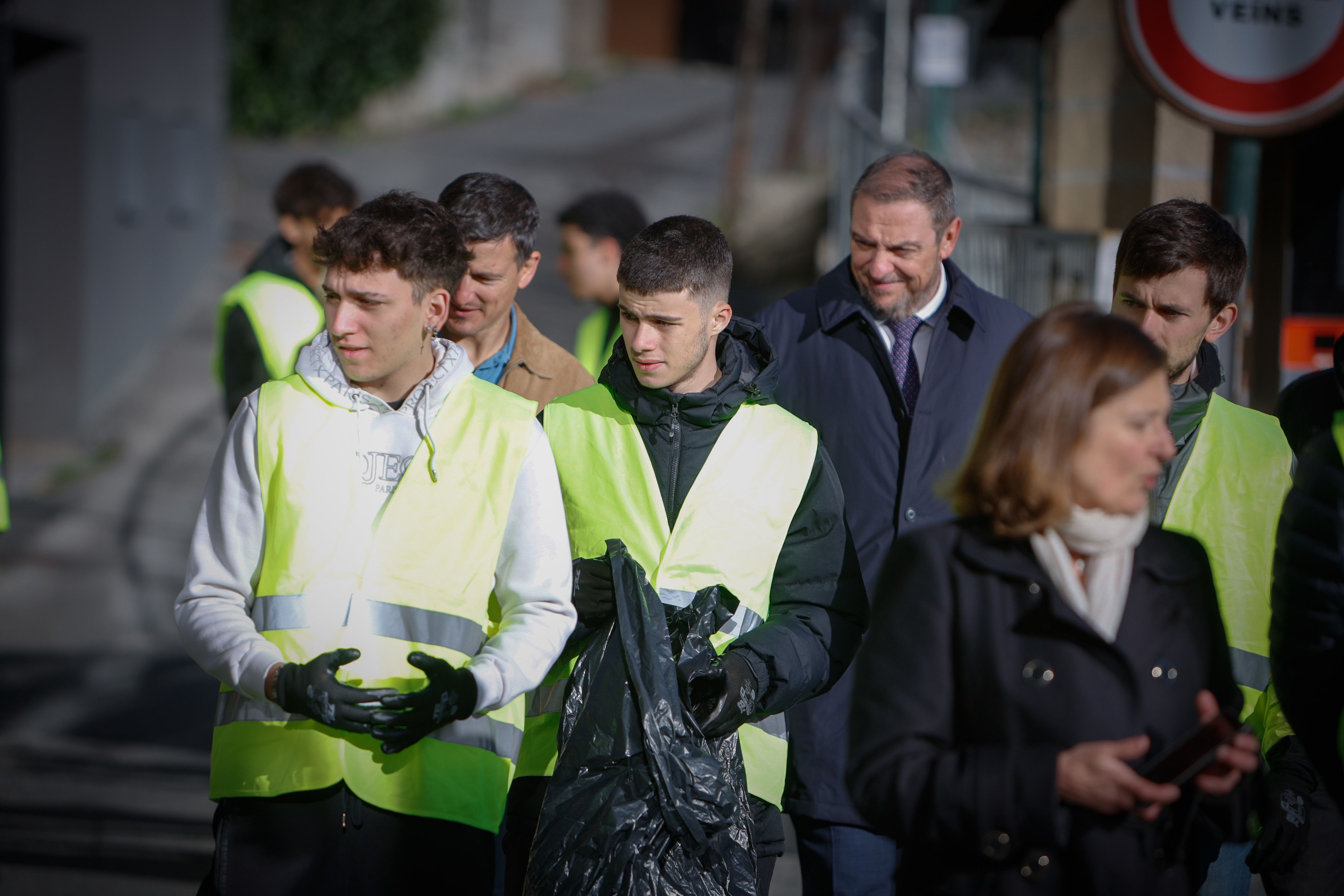 Bardina ha participat en la recollida de residus.
