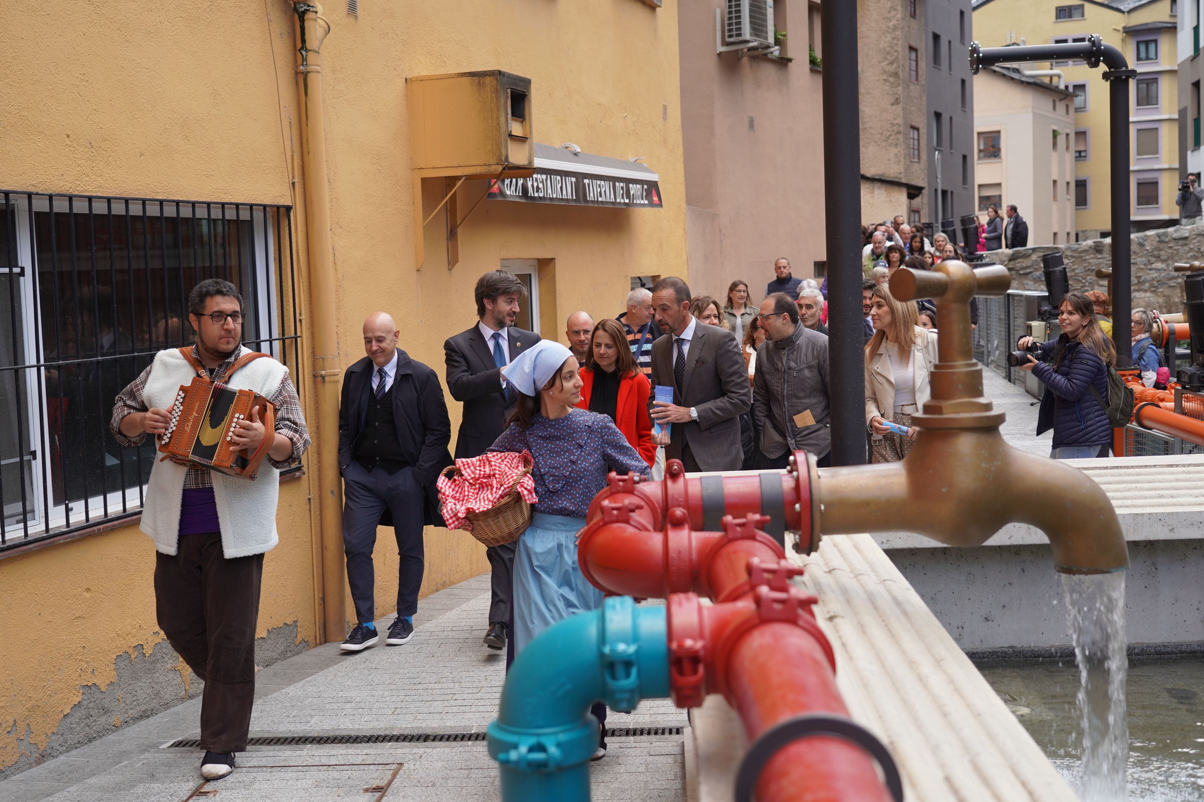 El recorregut que han fet per descobrir el projecte Caldes. El recorregut que han fet per descobrir el projecte Caldes.