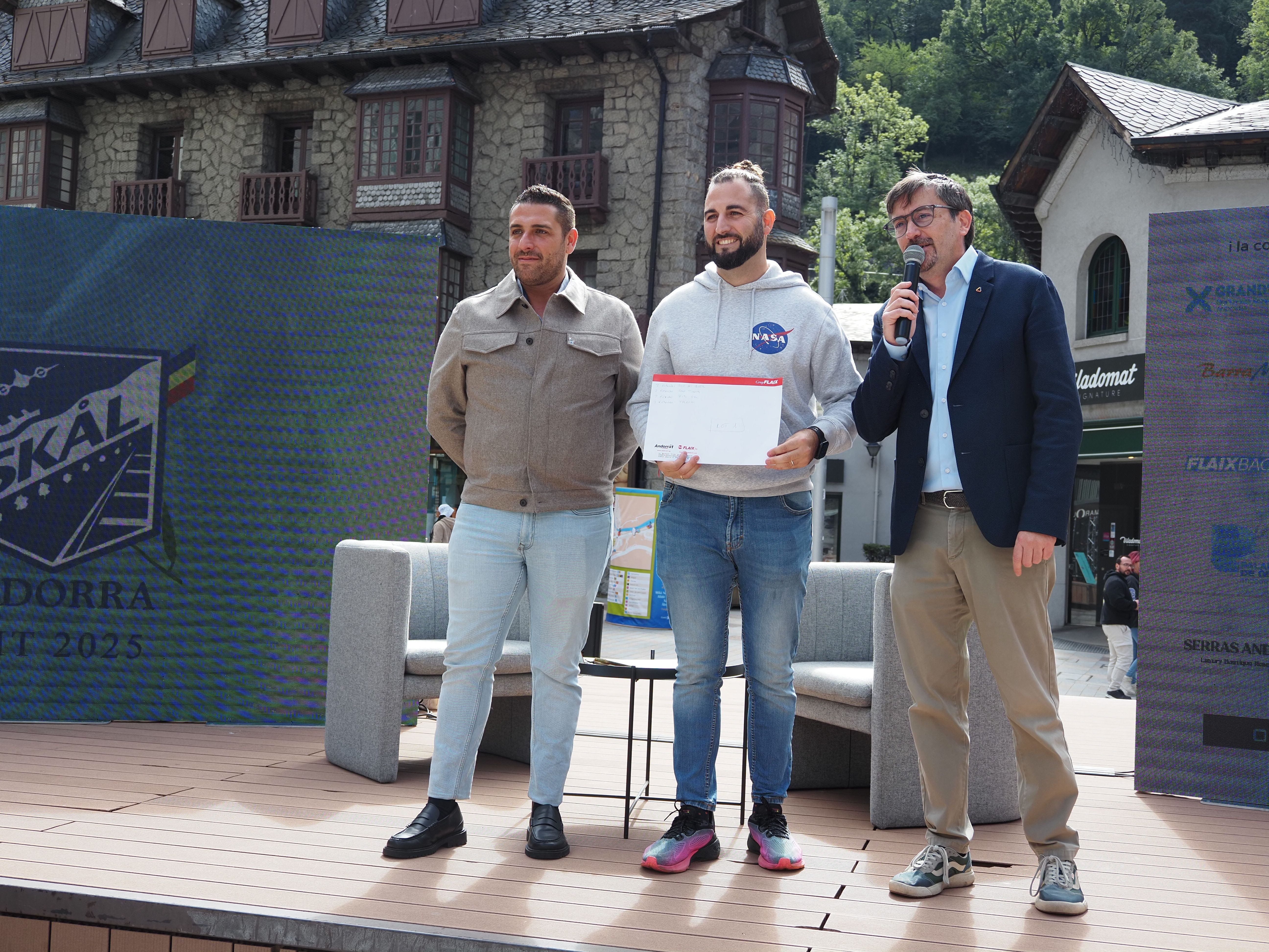 Un dels premiats per l'Skal Club.