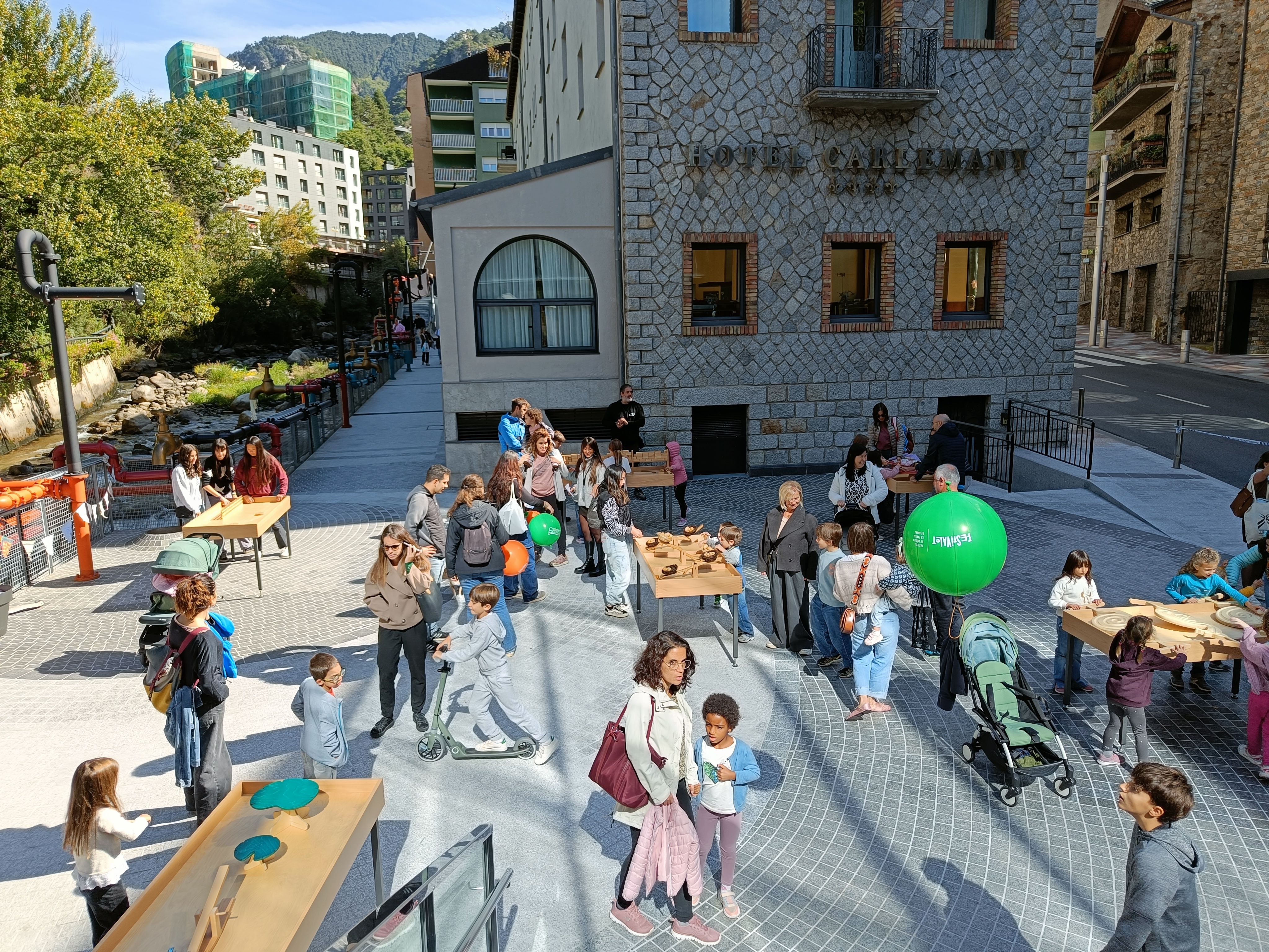 Els jocs de fusta han estat un altre dels atractius.