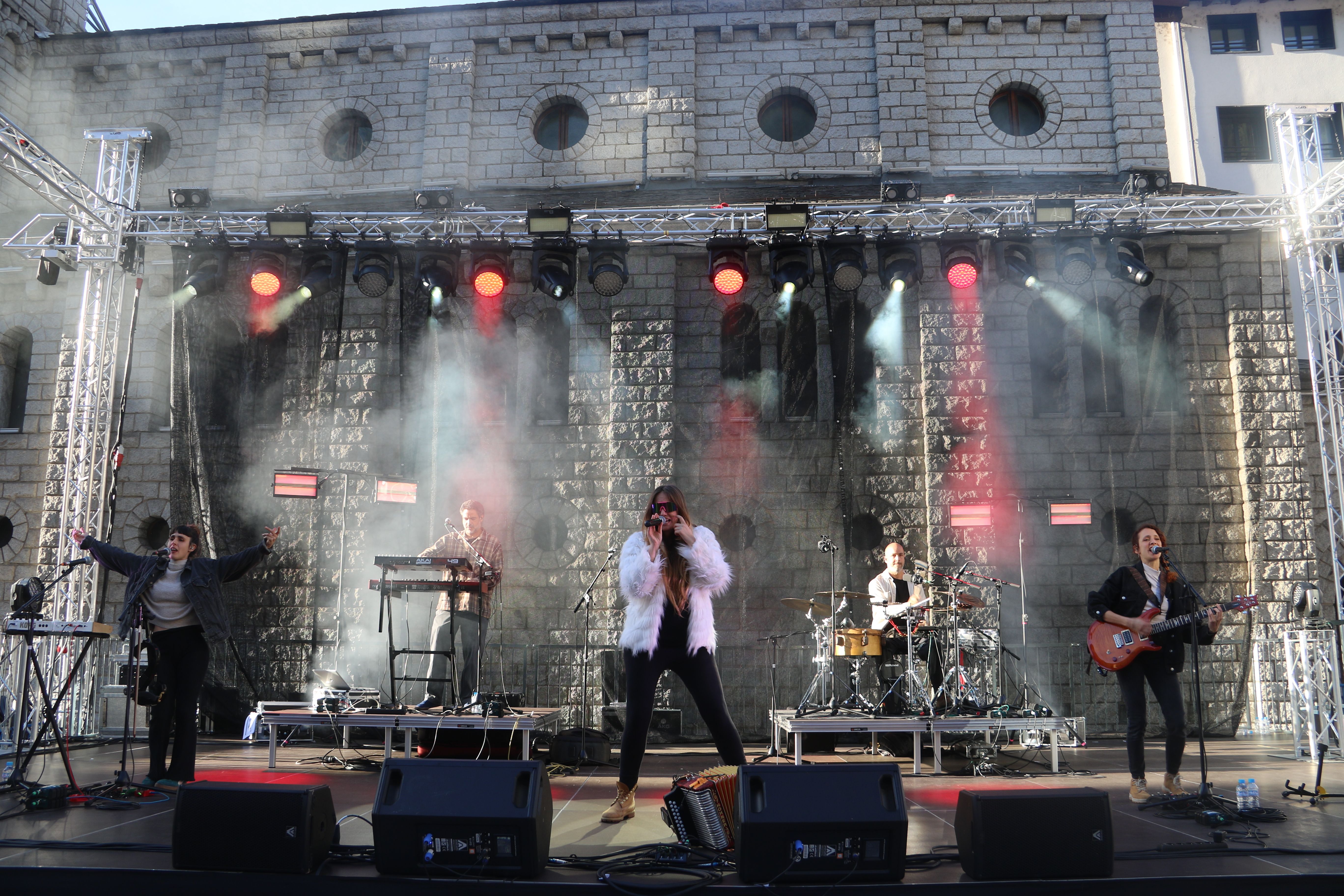 La banda de la cantant aranesa.