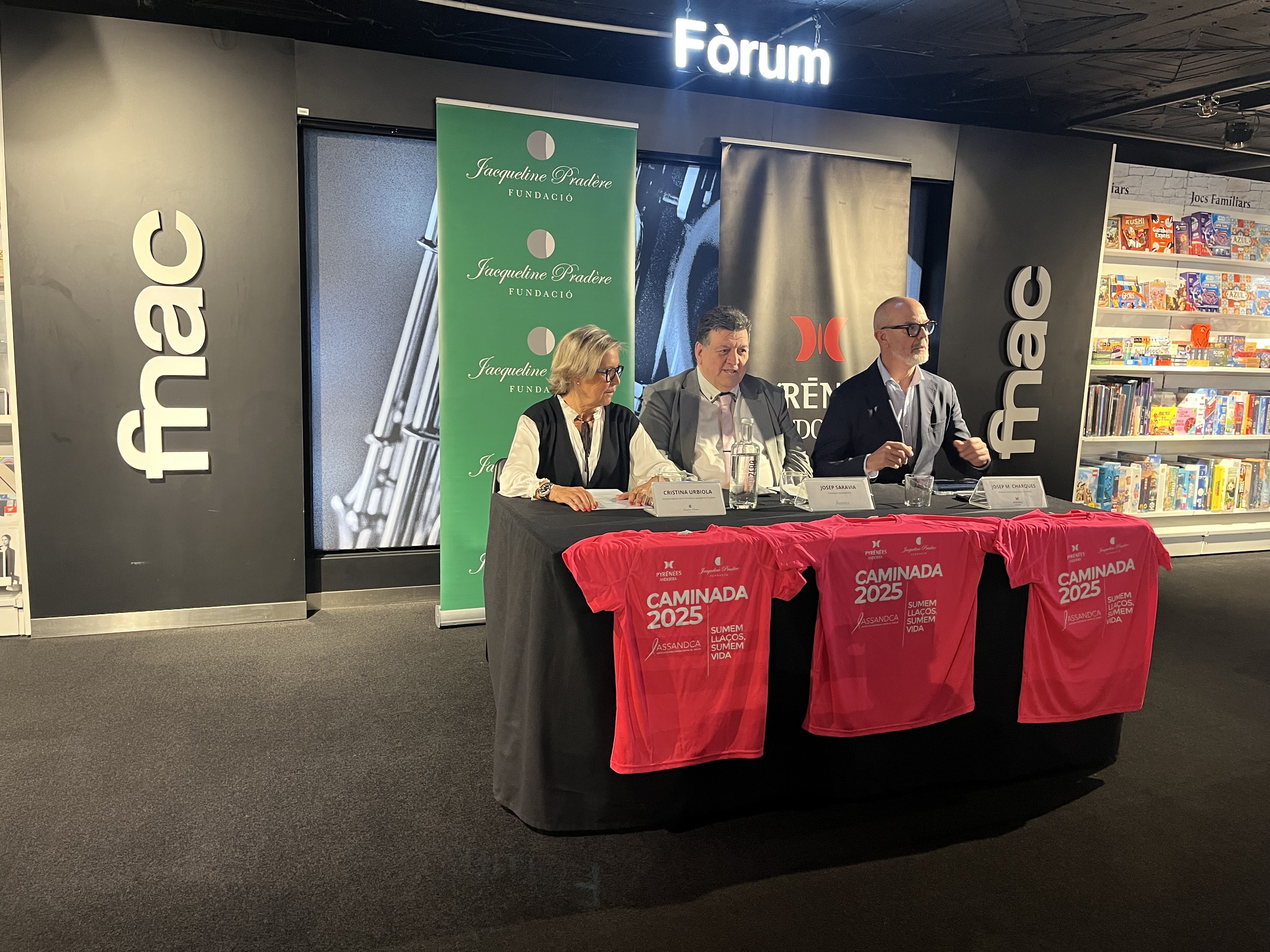 Presentació de la 12a Caminada Contra el Càncer.