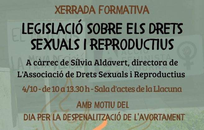 Cartell promocional de la xerrada.