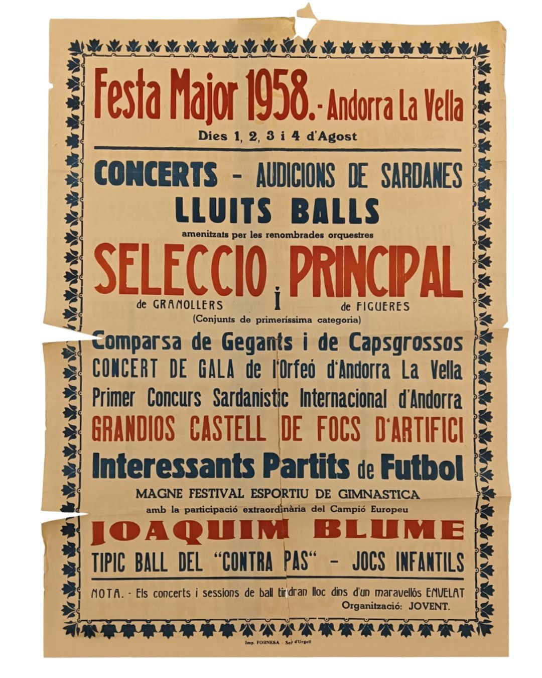 20251002 cartell festa major ALV 1958 20251002 cartell festa major ALV 1958