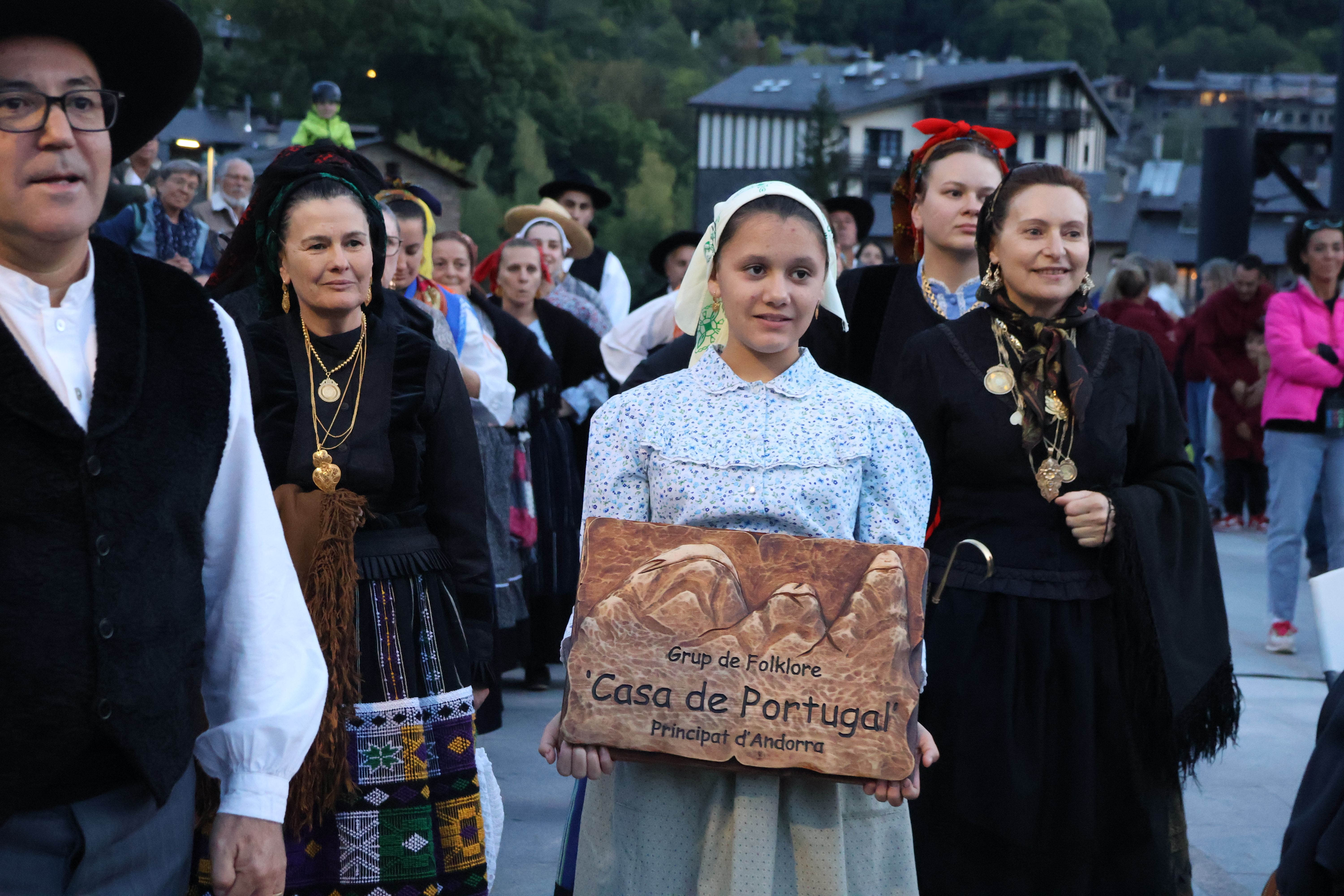 El grup de folklore Casa de Portugal.