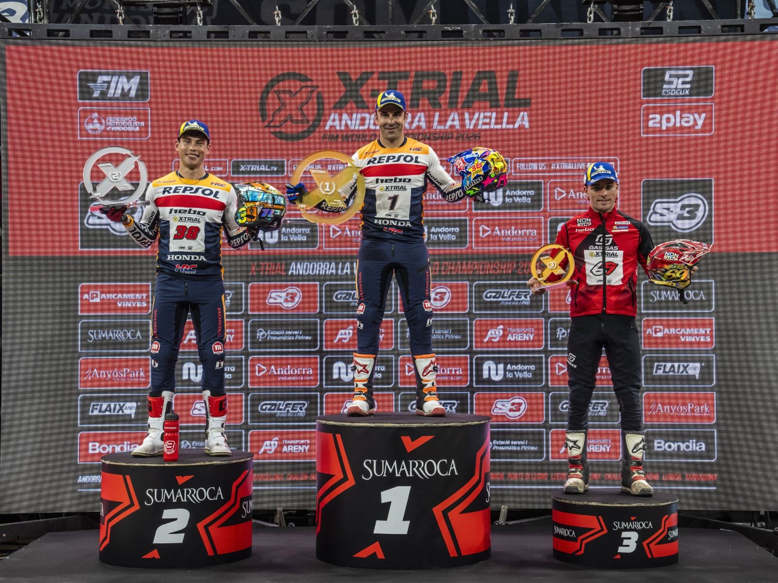 Toni Bou ha arrencat el campionat posant la directa cap al vintè títol indoor.