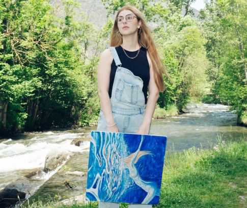 L'artista andorrana 'Effy'.