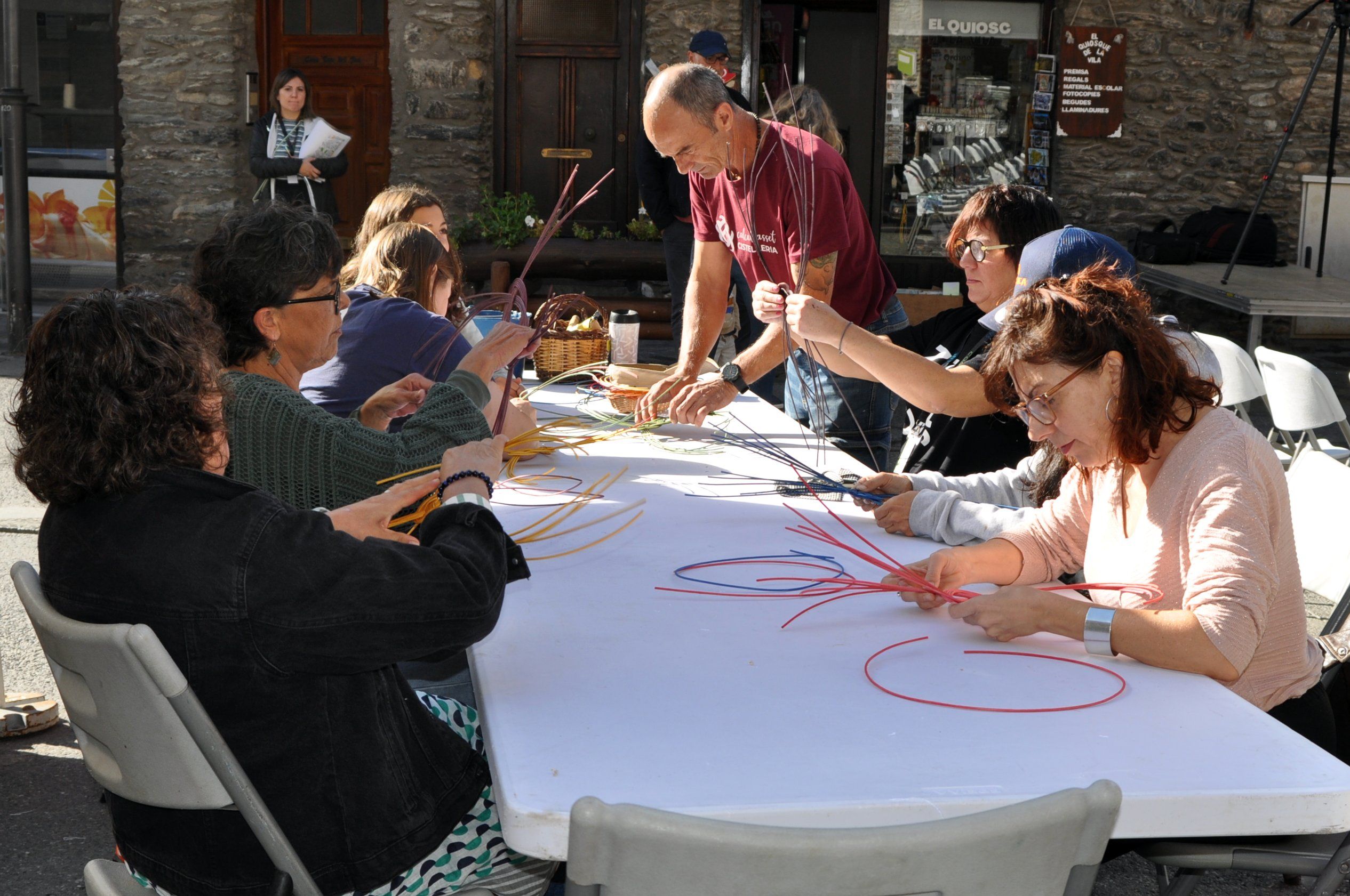 Un dels tallers organitzats.