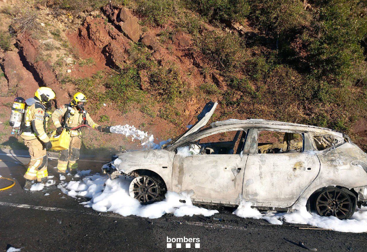 el vehicle que ha cremat.