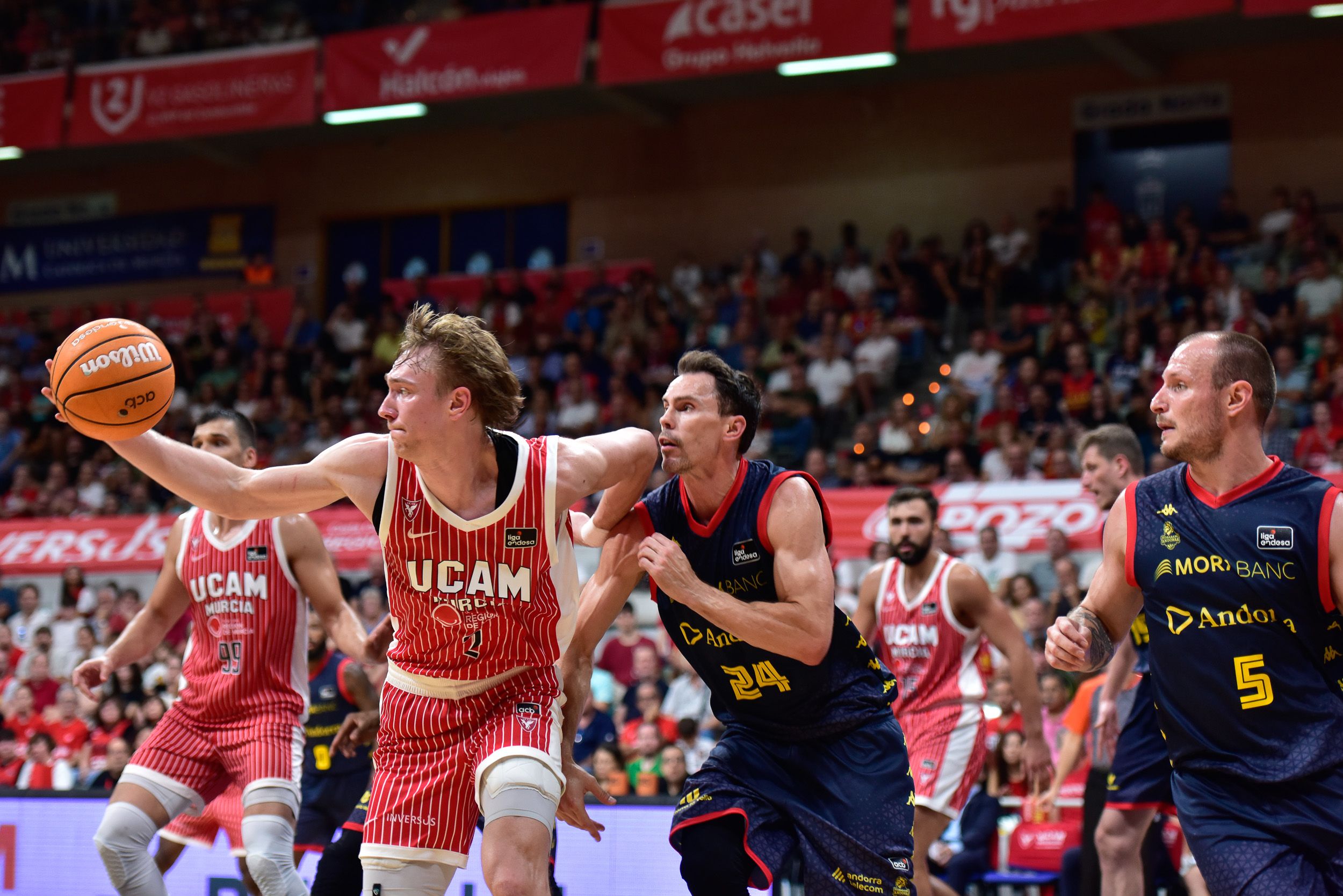 Kuric ha estat dels pocs jugadors salvables del MoraBanc Andorra, tot i la falta d'encert.