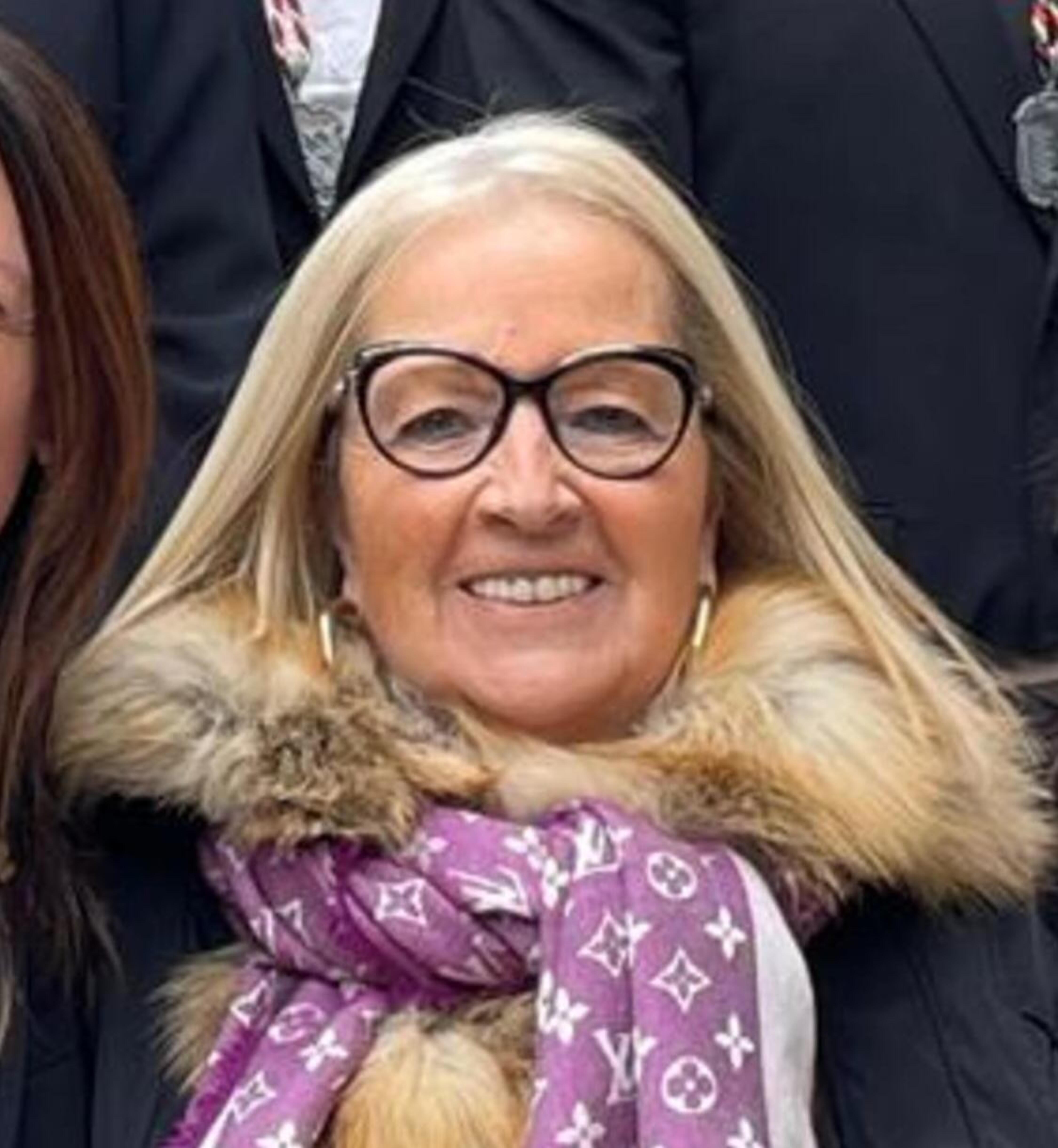 Alina Font el 2023, en la presentació de la llista comunal d'ACO-DA.