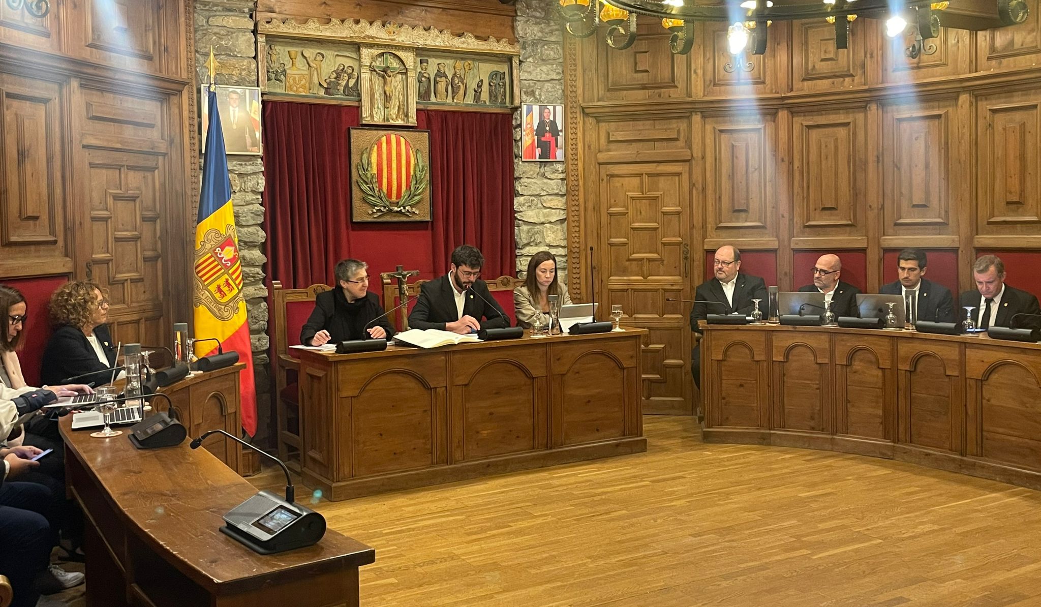 Sessió del Consell de Comú de Sant Julià del dia 8 d‘octubre del 2025.