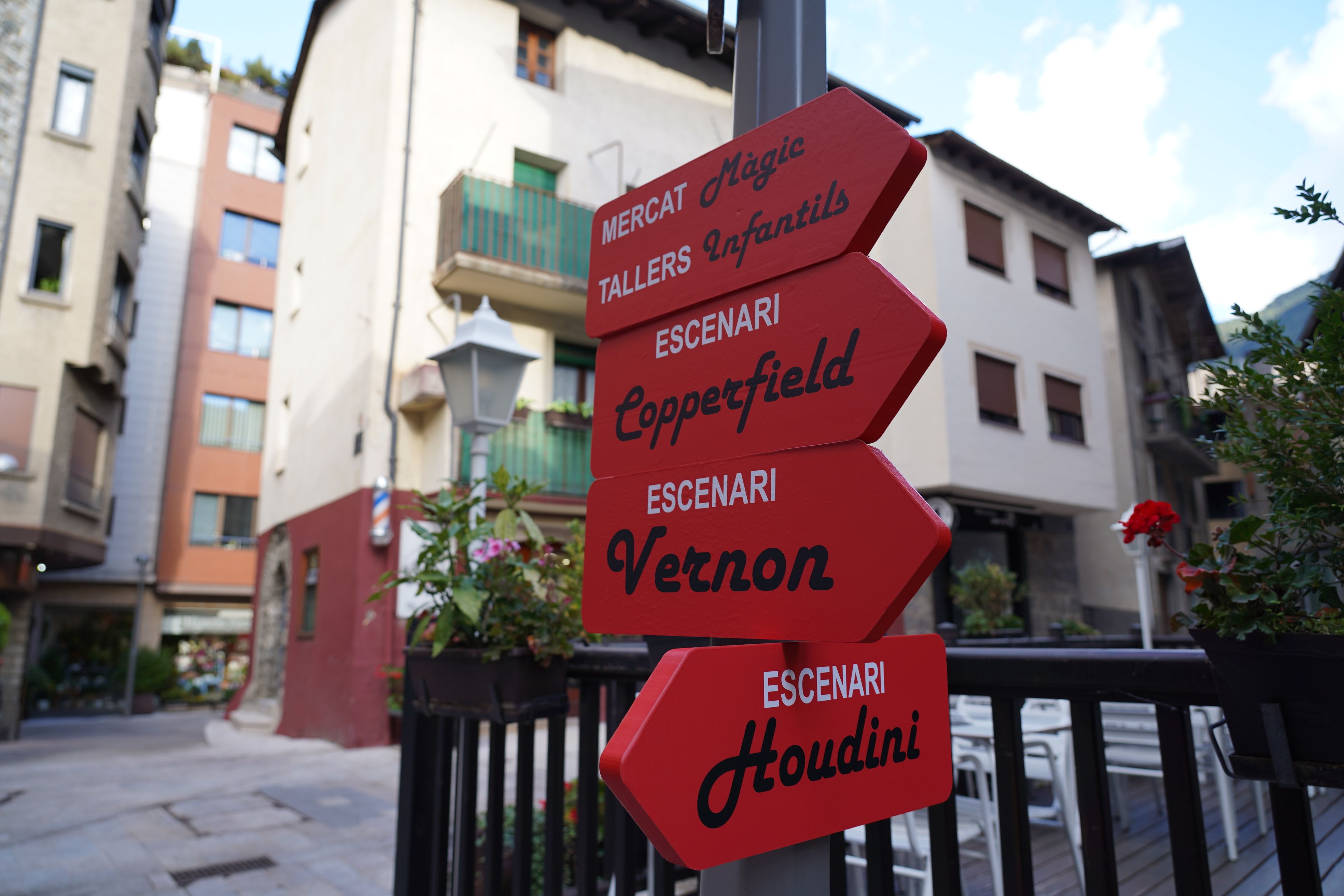 Senyals dels diferents punt de l'Històric Màgic. Senyals dels diferents punt de l'Històric Màgic.