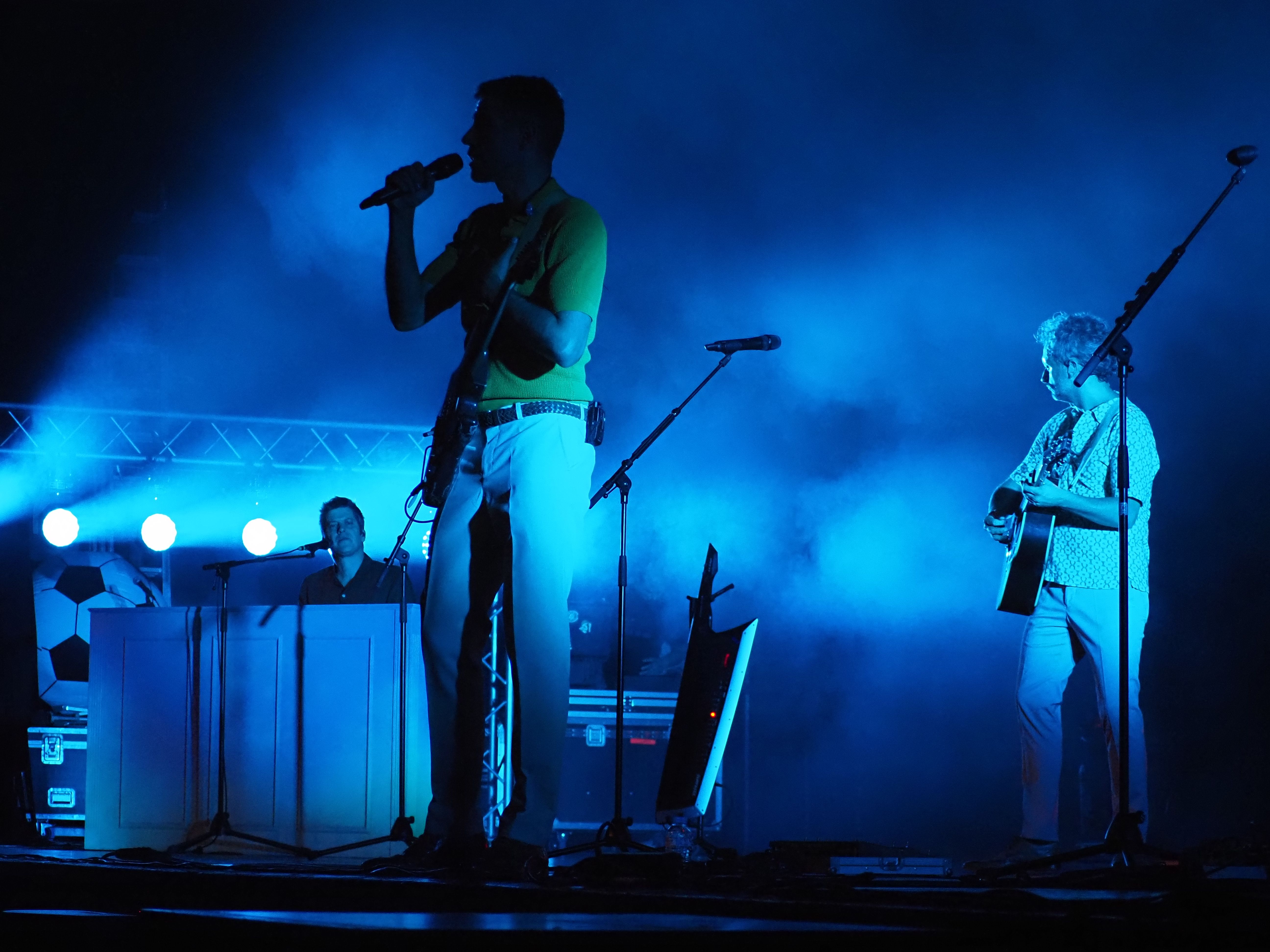 Un instant del concert d'Els Amics de les Arts.