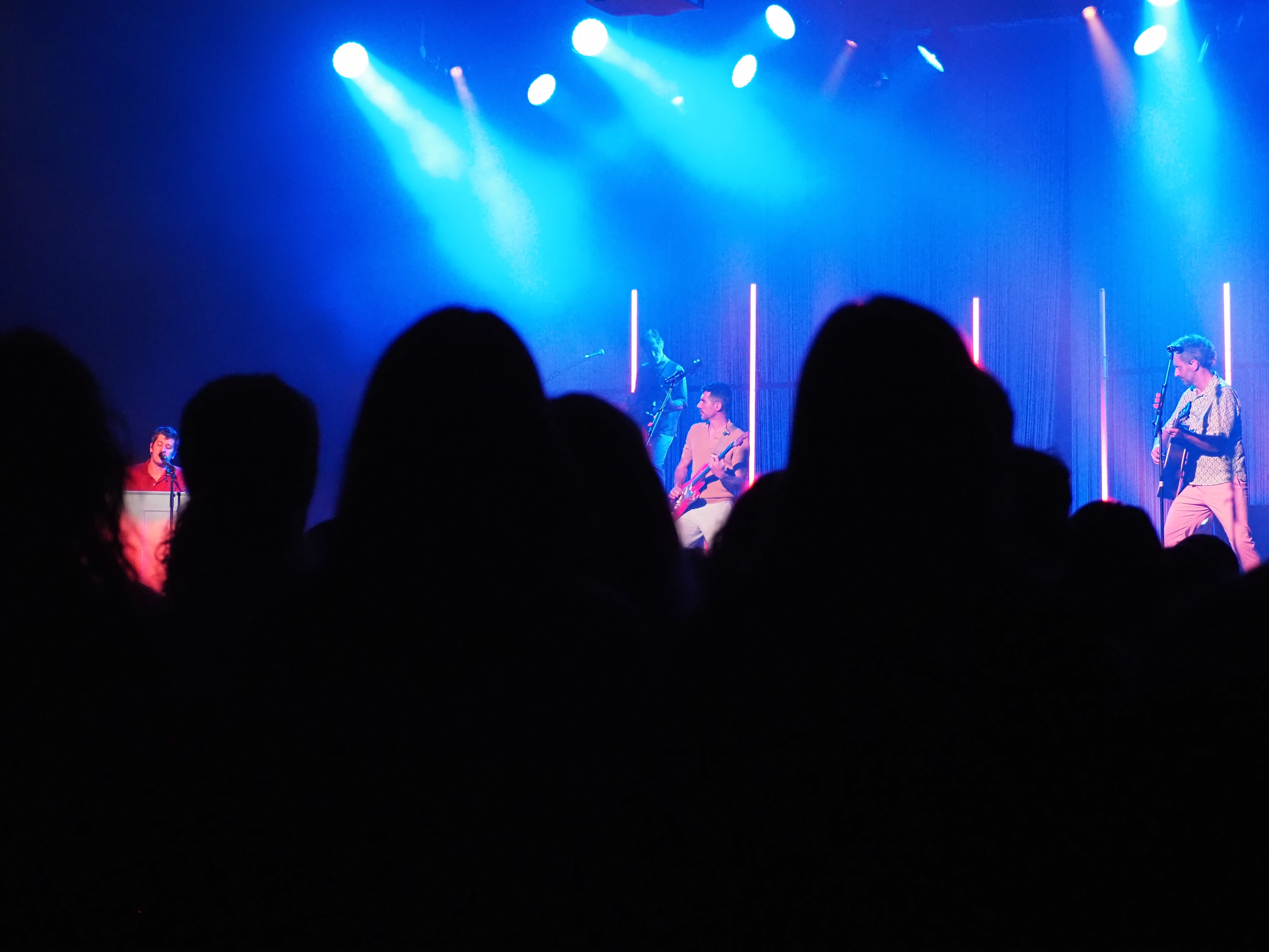 Un instant del concert d'Els Amics de les Arts.