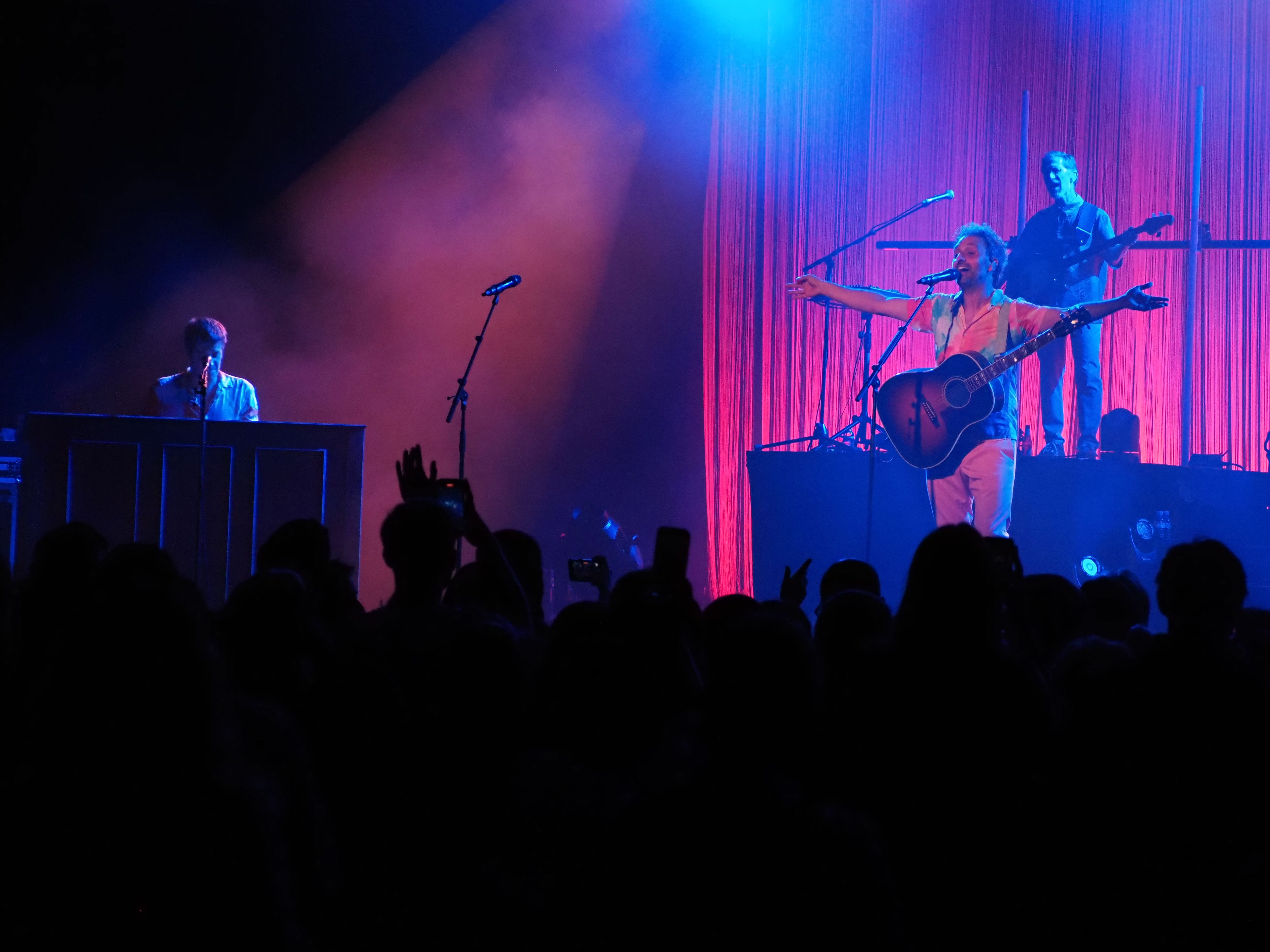 Un instant del concert d'Els Amics de les Arts.