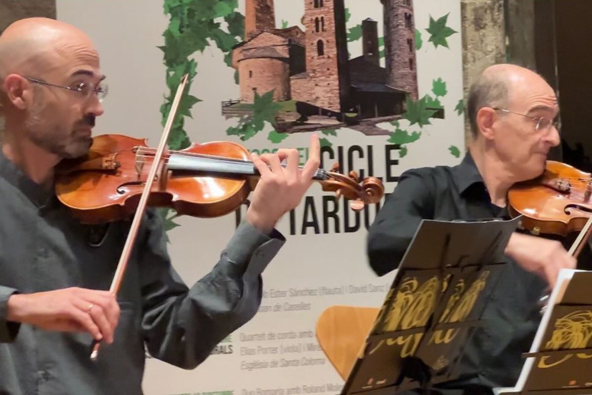 Un moment del concert ‘Ressons estructurals’. Un moment del concert ‘Ressons estructurals’.