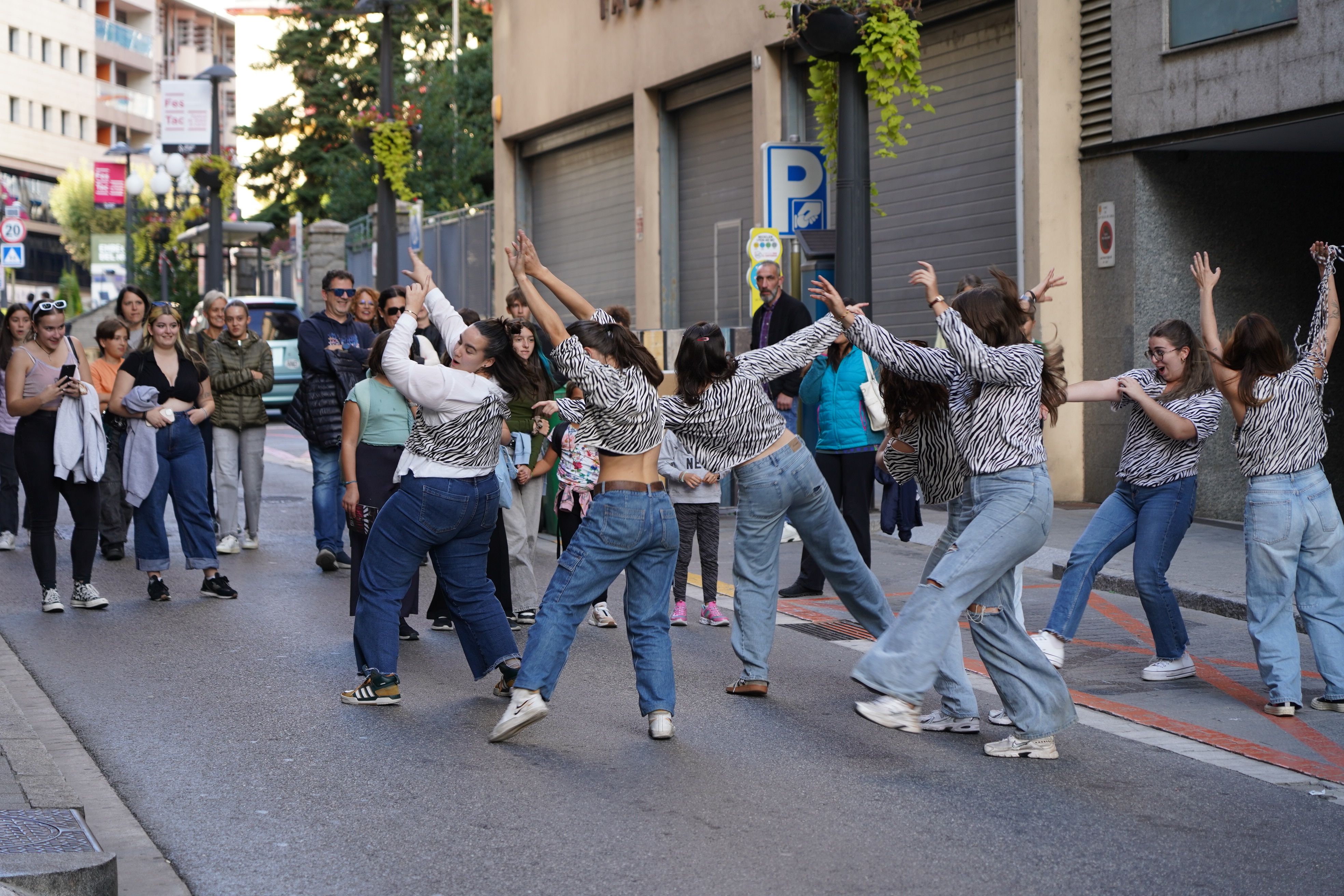 L'espectacle 'Pas a Pas' ha estat una de les tres últimes representacions amb què ha tancat el festival.