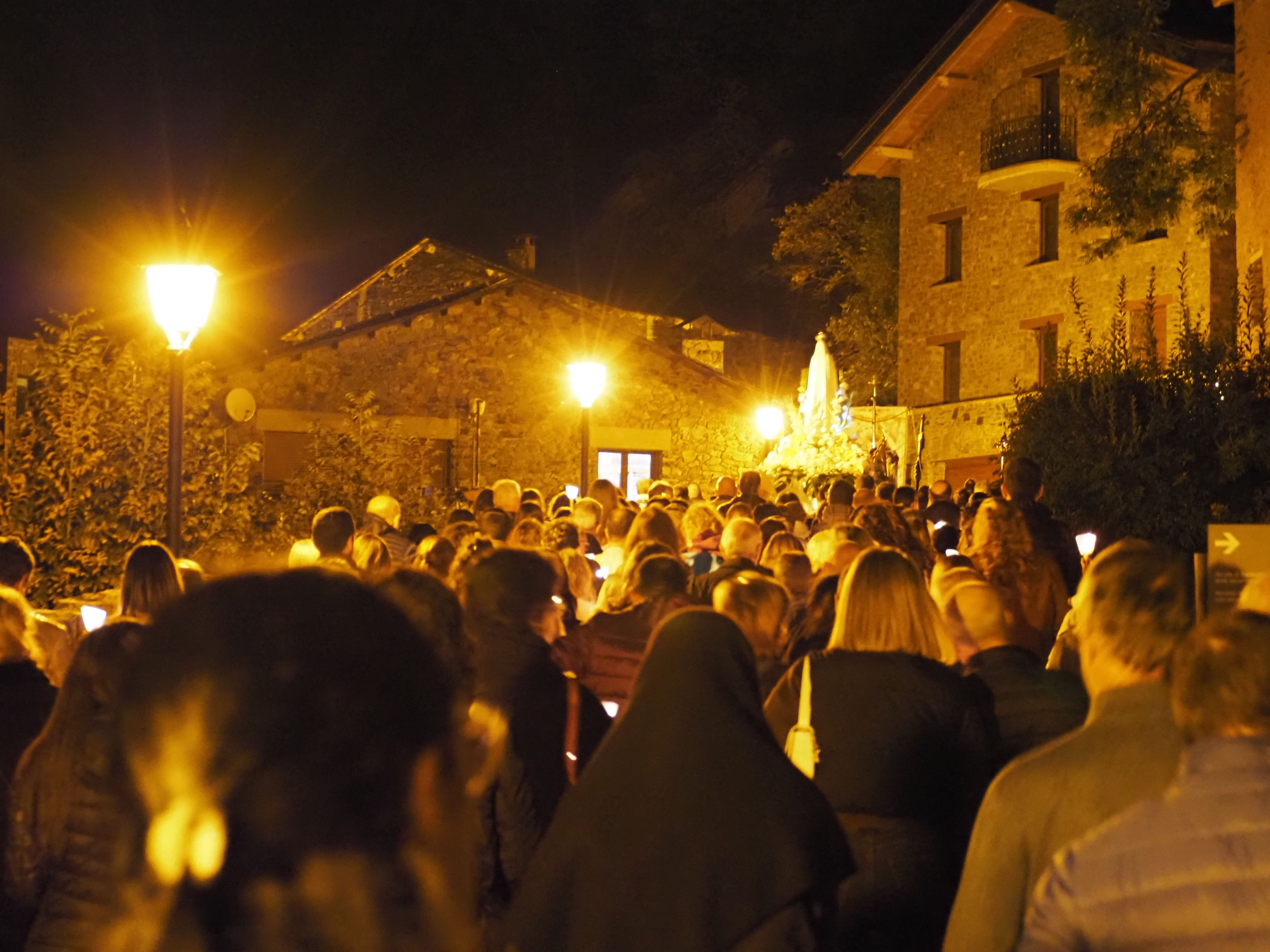 Arribant ja al santuari. Arribant ja al santuari.