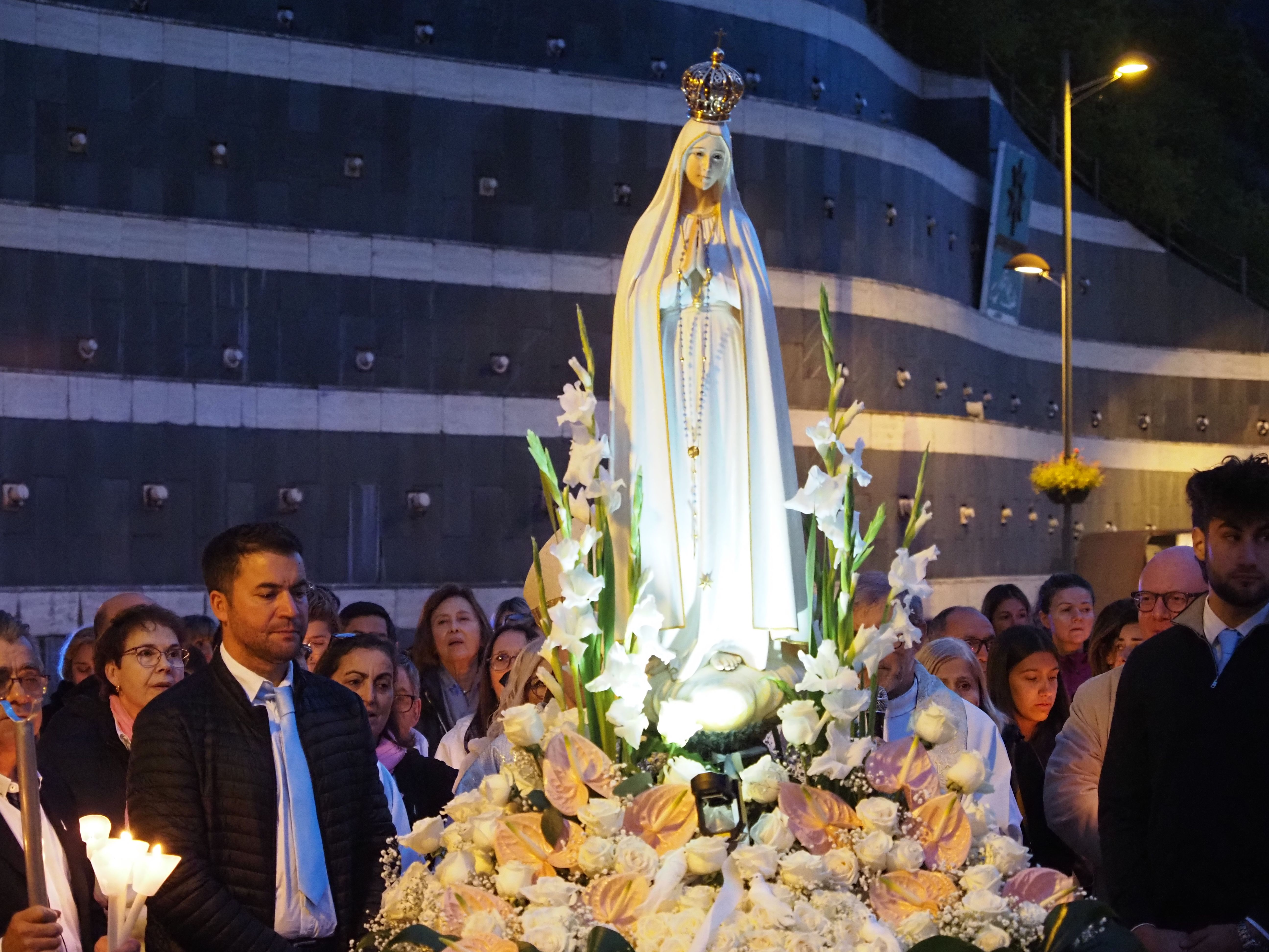 La verge abans que s'iniciés la peregrinació. La verge abans que s'iniciés la peregrinació.