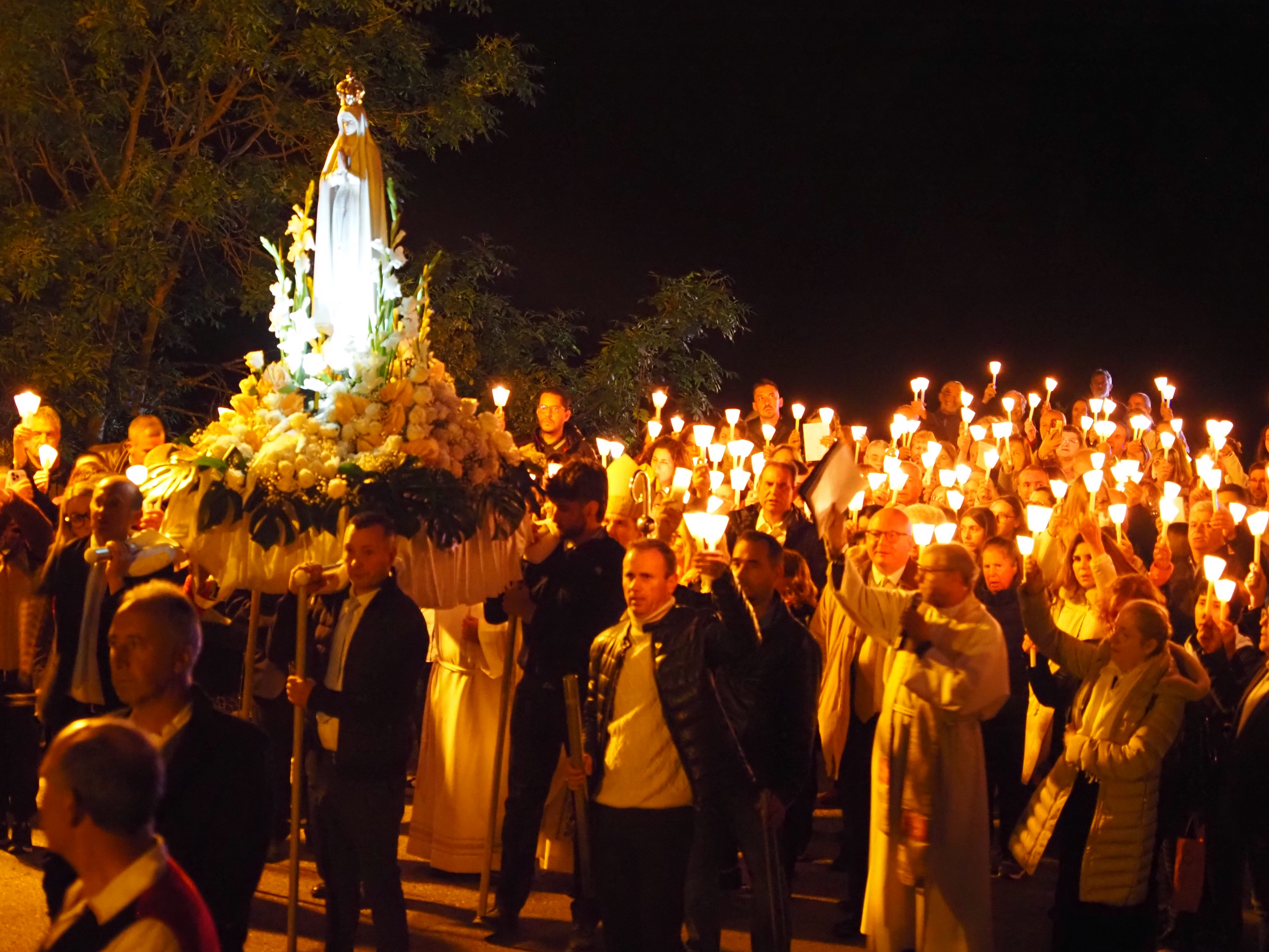 Un moment de la peregrinació.