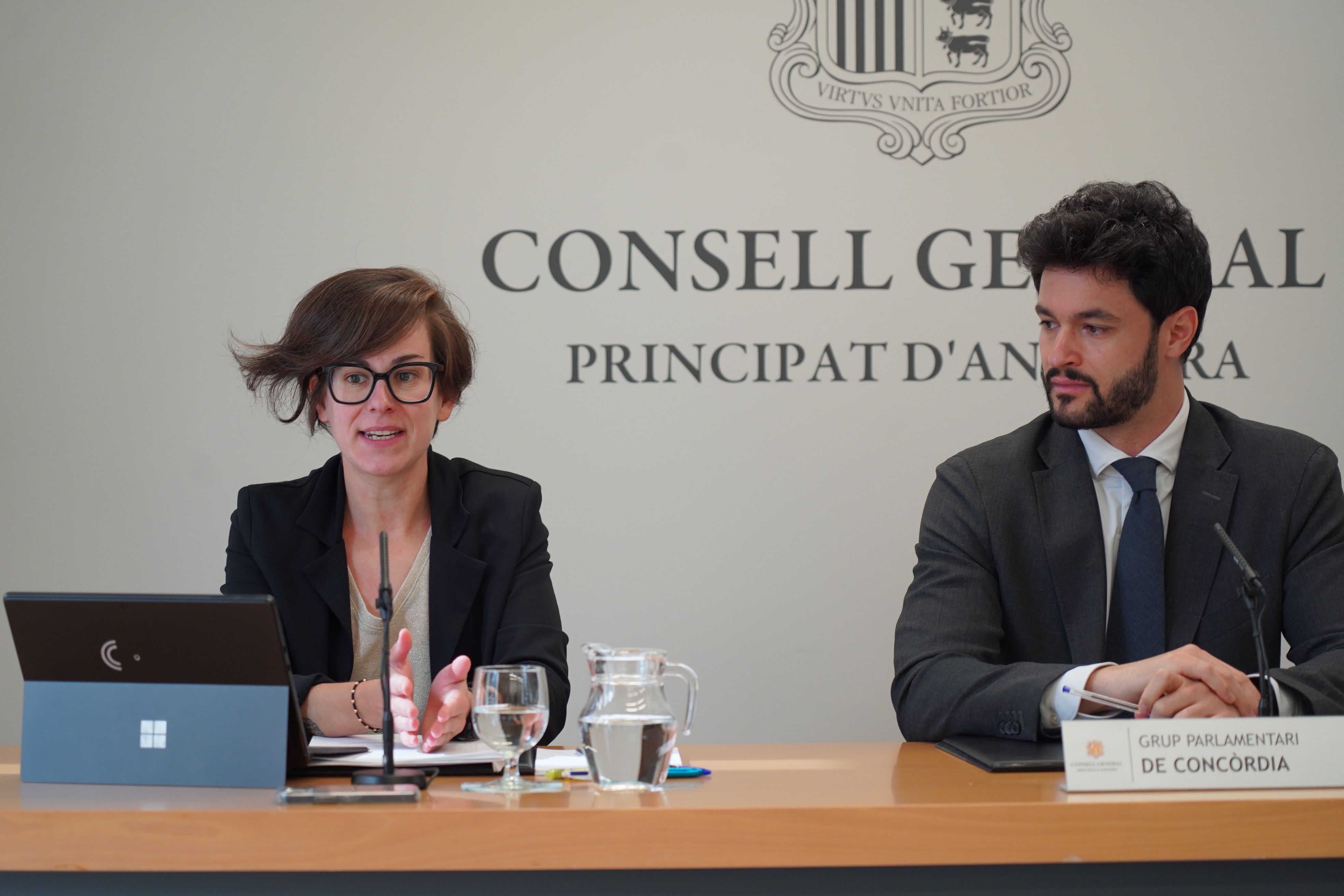 Núria Segués ha parlat dels canvis al Codi penal al costat de Cerni Escalé. Núria Segués ha parlat dels canvis al Codi penal al costat de Cerni Escalé.