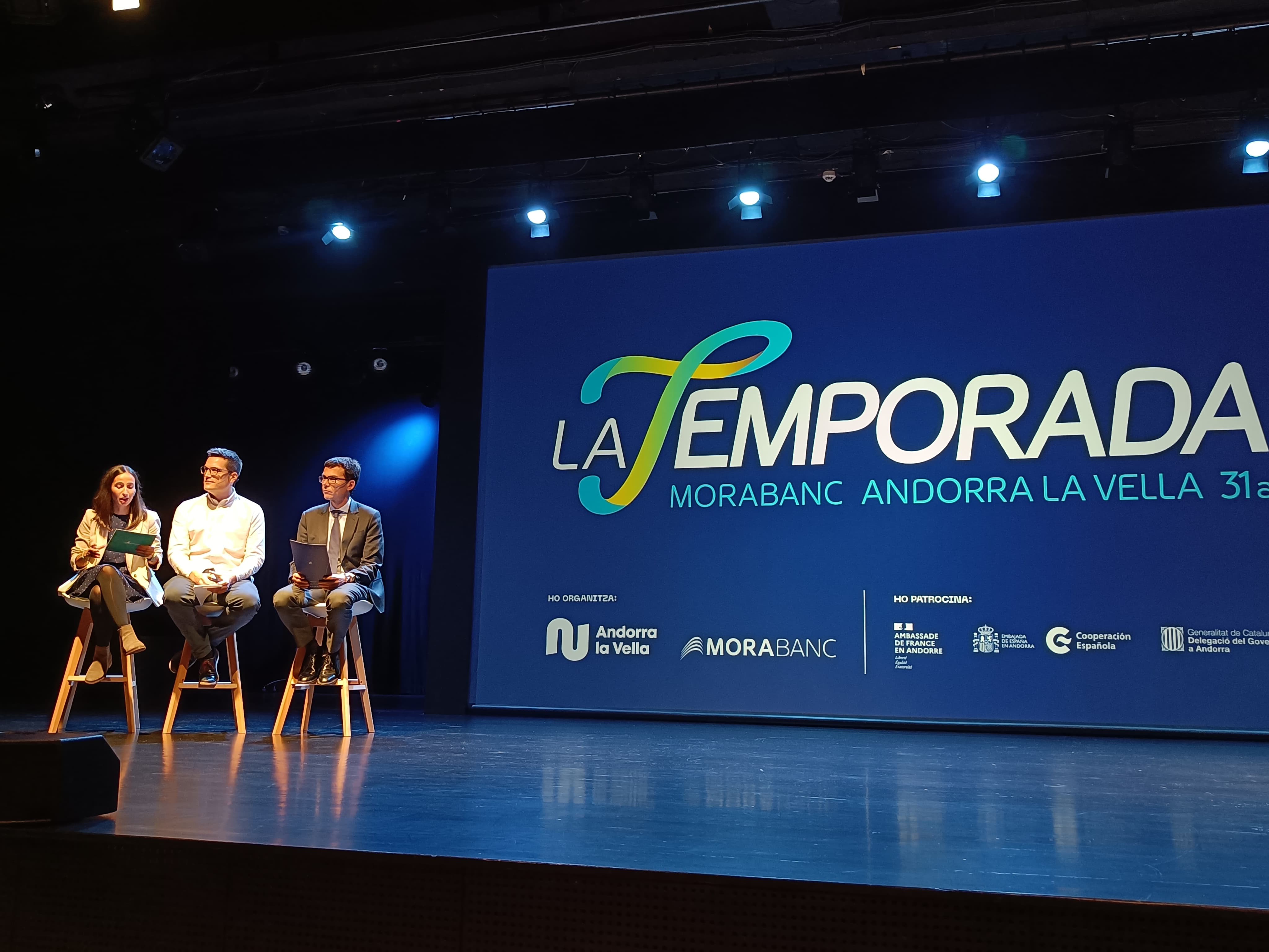 Presentació de la Temporada MoraBanc d'Andorra la Vella.