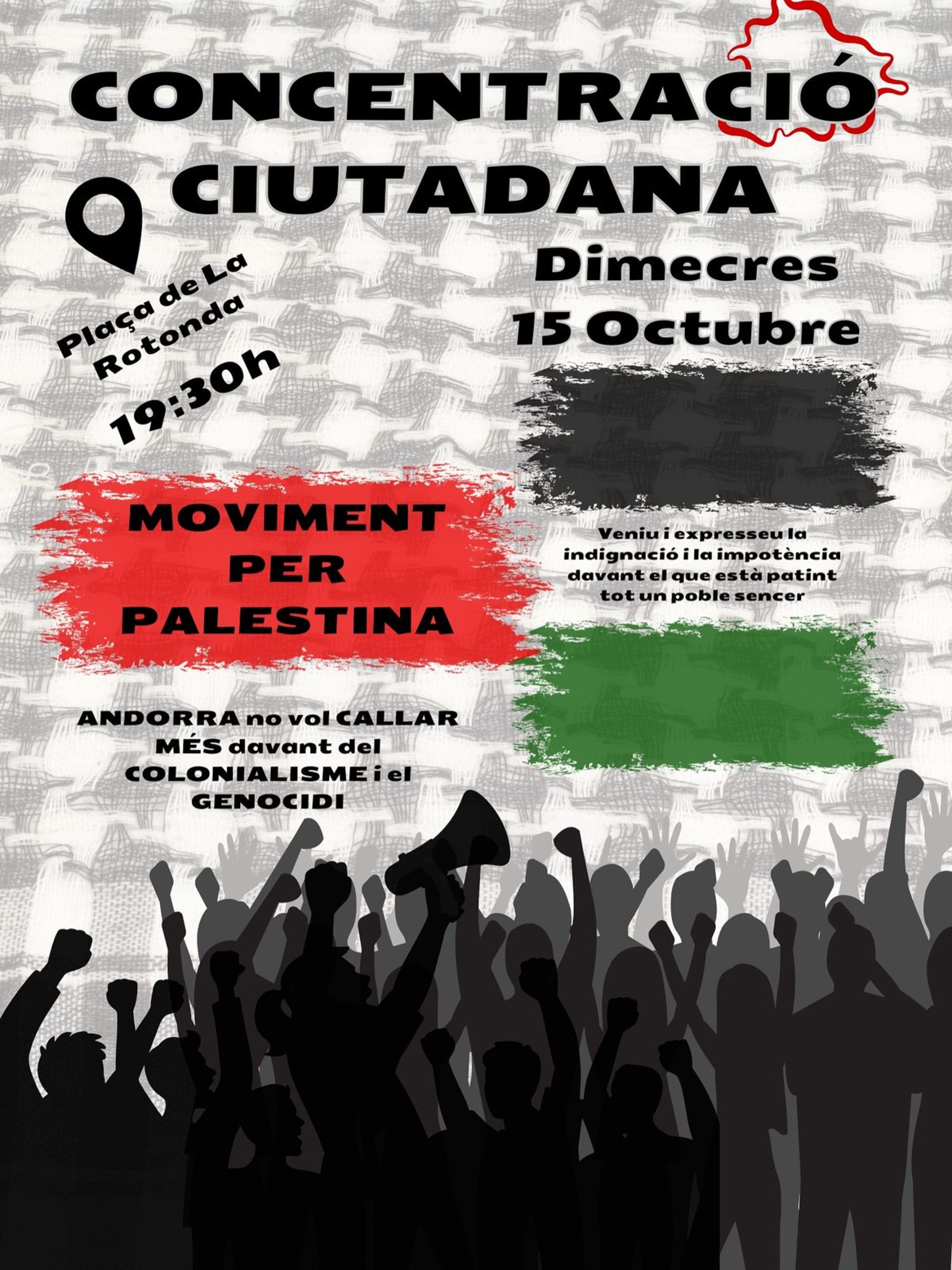 El cartell de la mobilització.