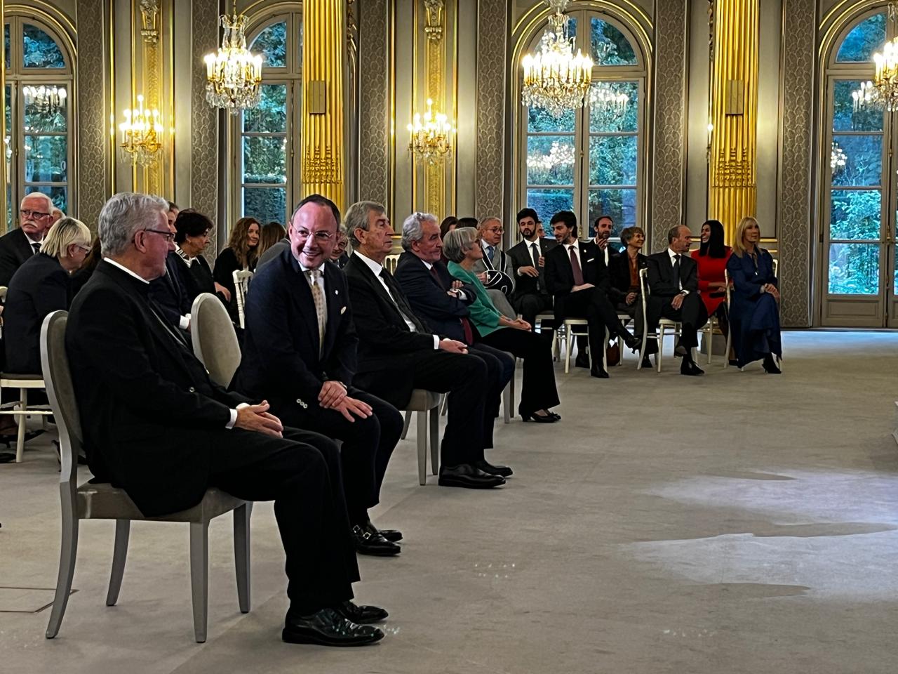 Un moment distès de la cerimònia. 