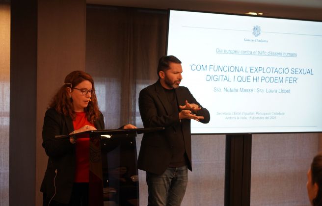 La cap del departament de Polítiques d'Igualtat, Mireia Porras.