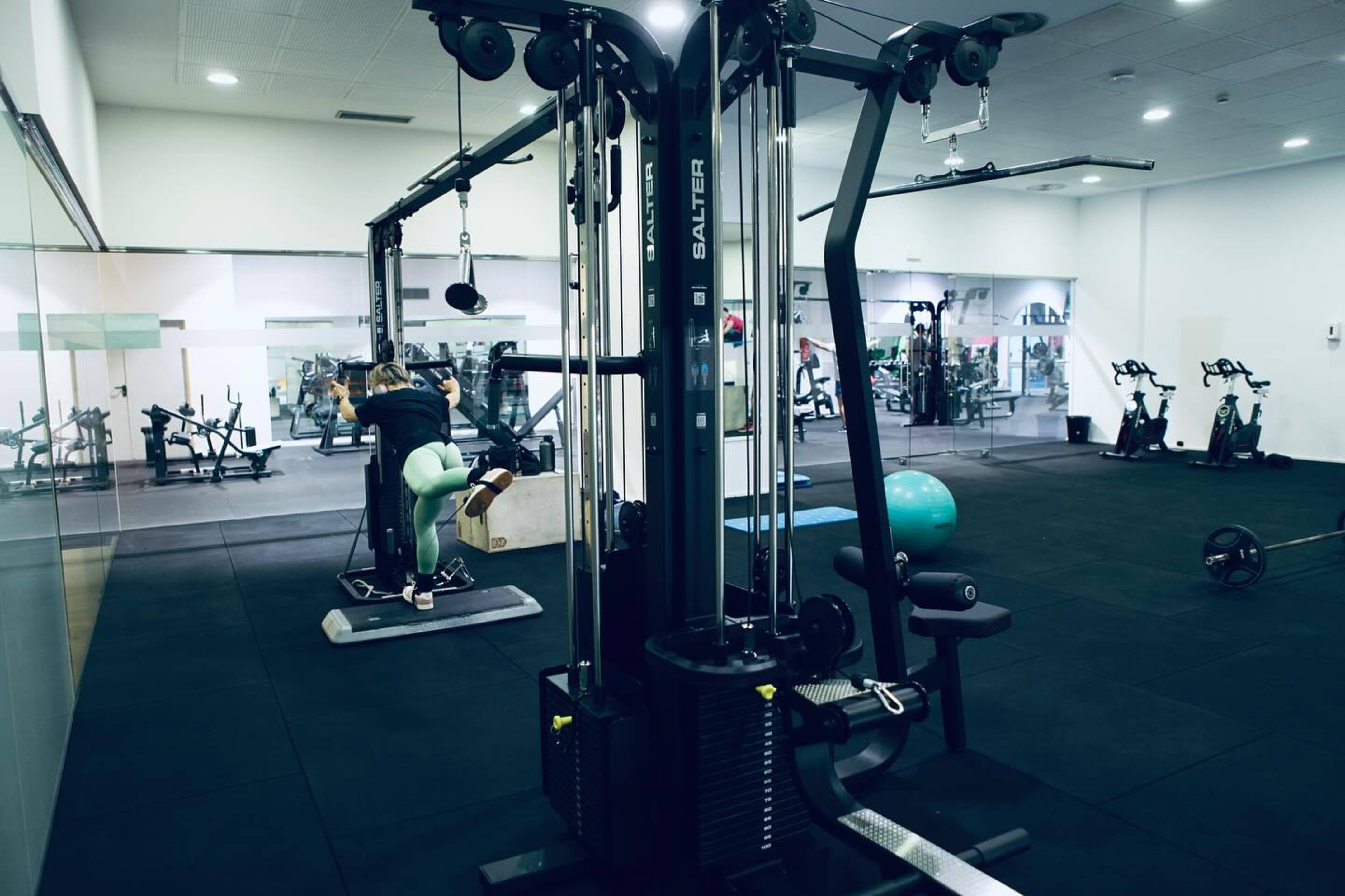 Imatge del gimnàs de Lauesport.