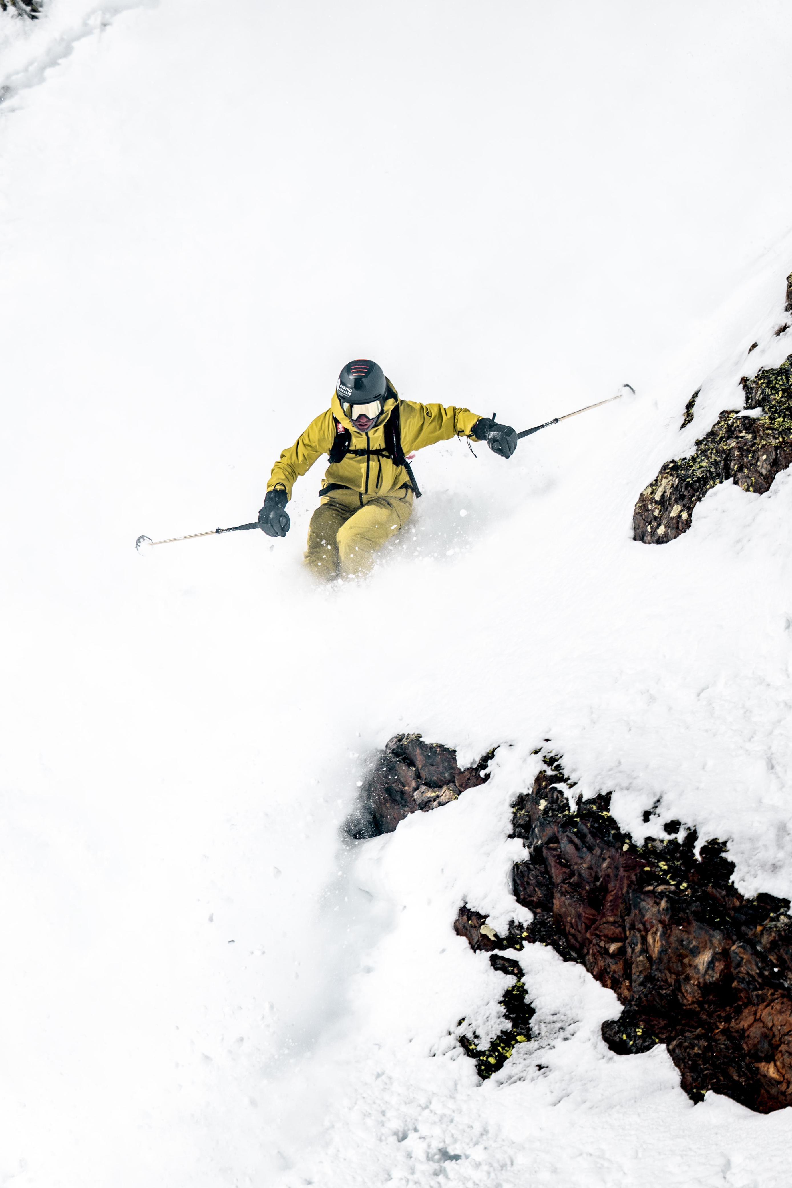 Aracil, en una foto d'arxiu durant el circuit de freeride.