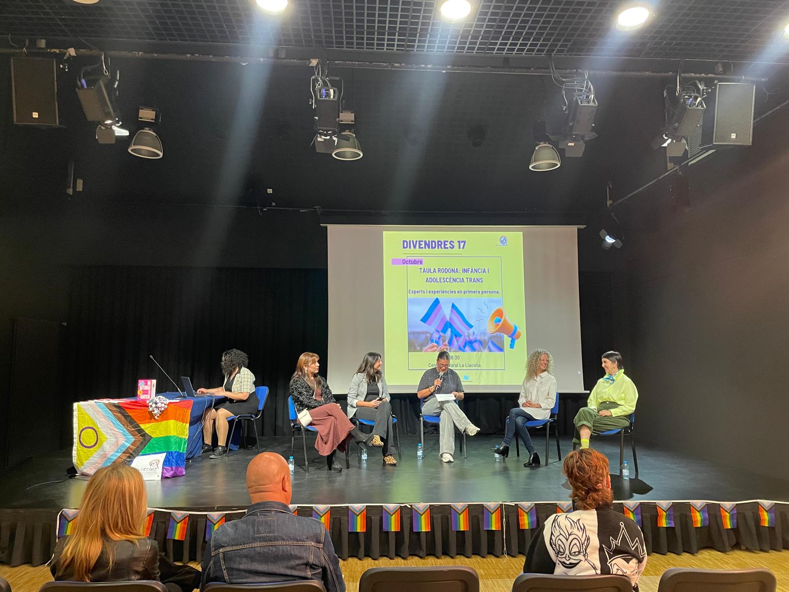 Taula rodona organitzada per Diversand el Dia per la Despatologització Trans.