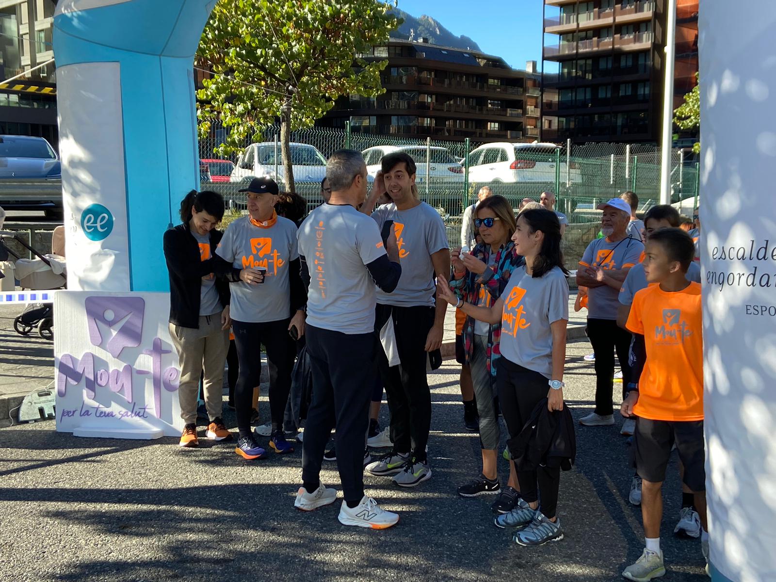 La plana política, a primera fila. 