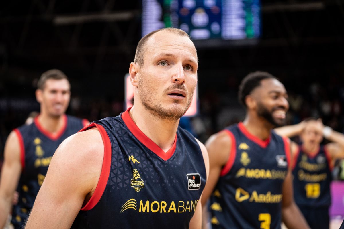 Rafa Luz, el jugador més decisiu del MoraBanc Andorra.