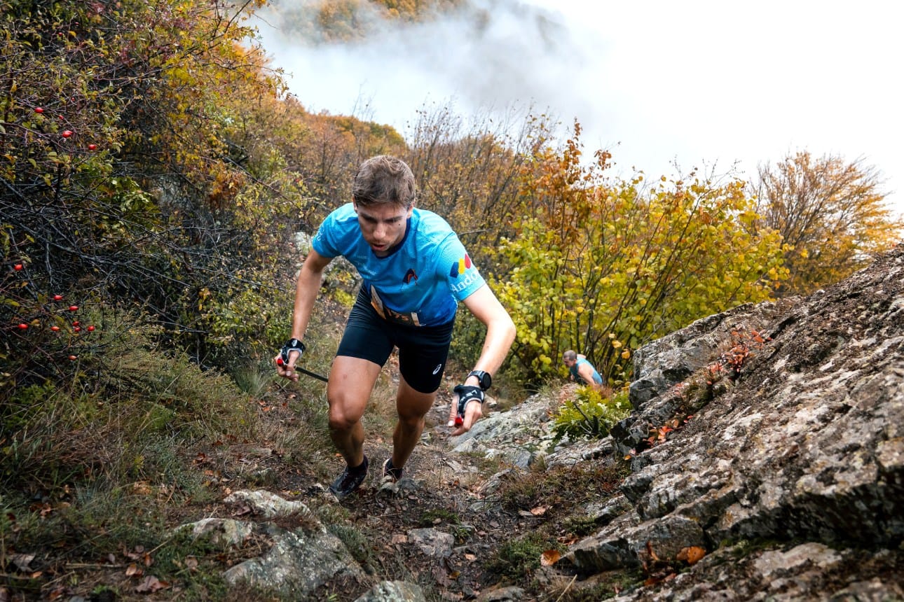 El corredor de la FAM va haver de suar fins als últims metres.