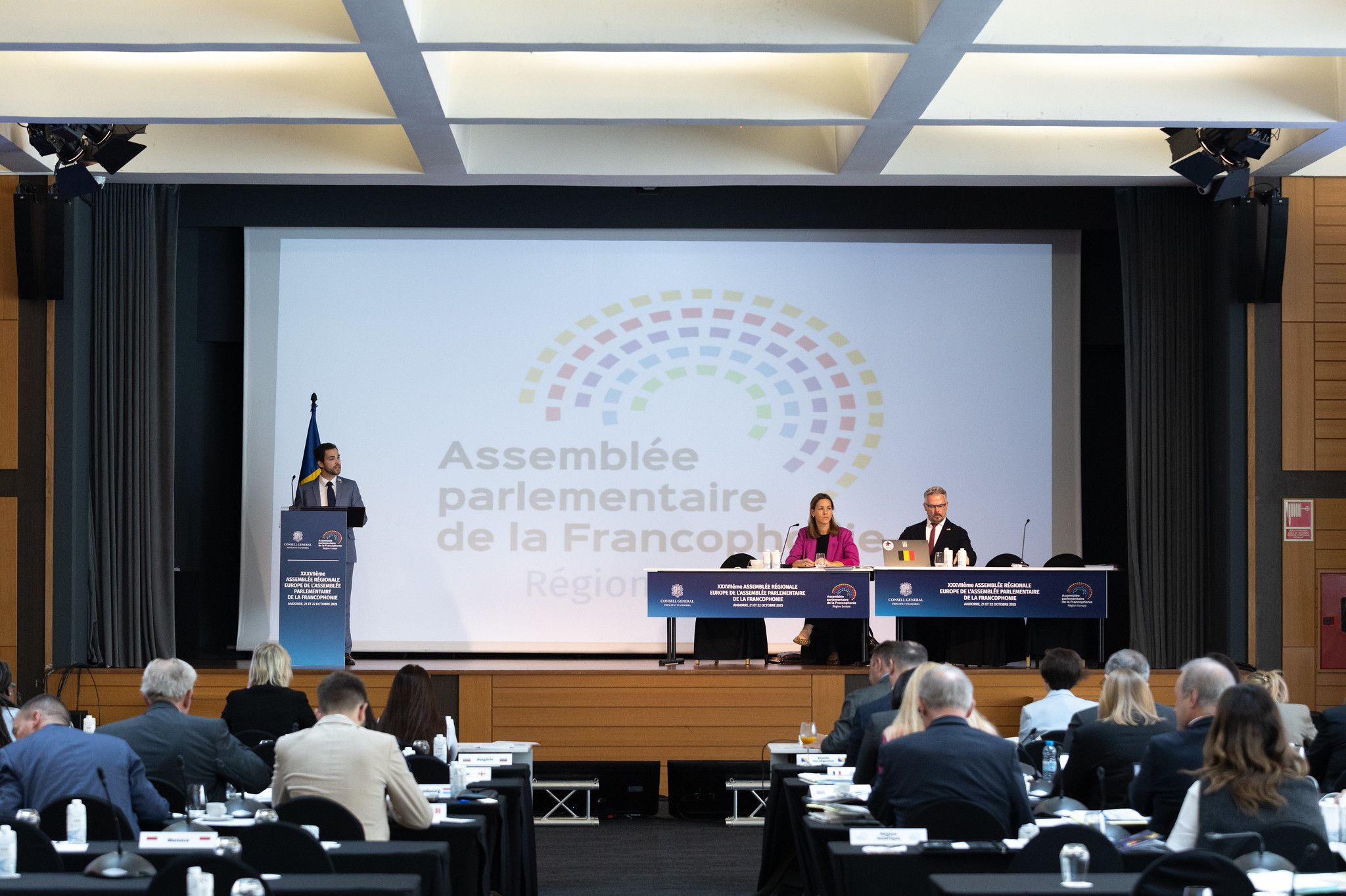 Imatge de l'última jornada de la 37a Assemblea de la Regió Europa de l'APF.