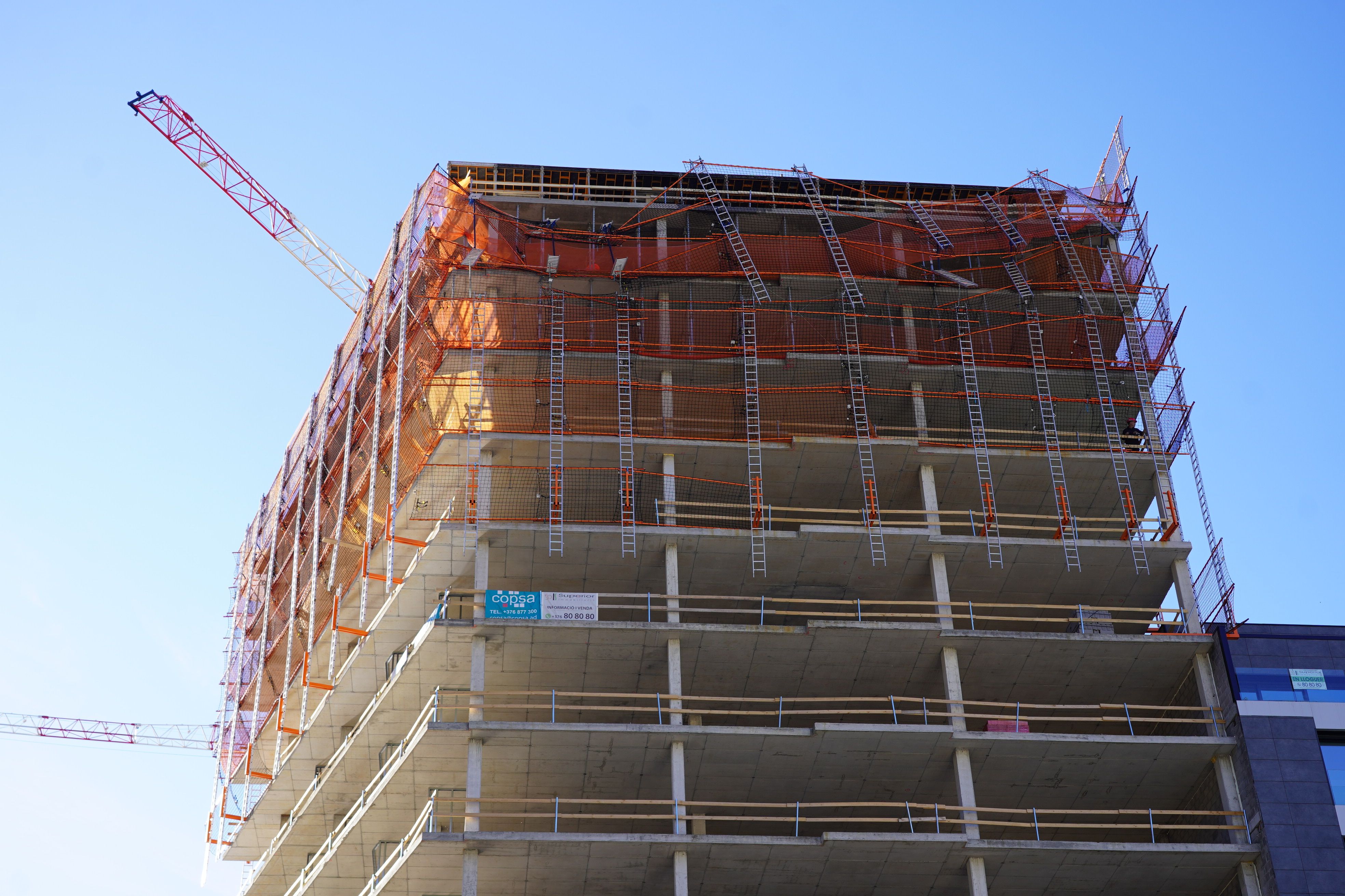 Situació que presentava la bastida.