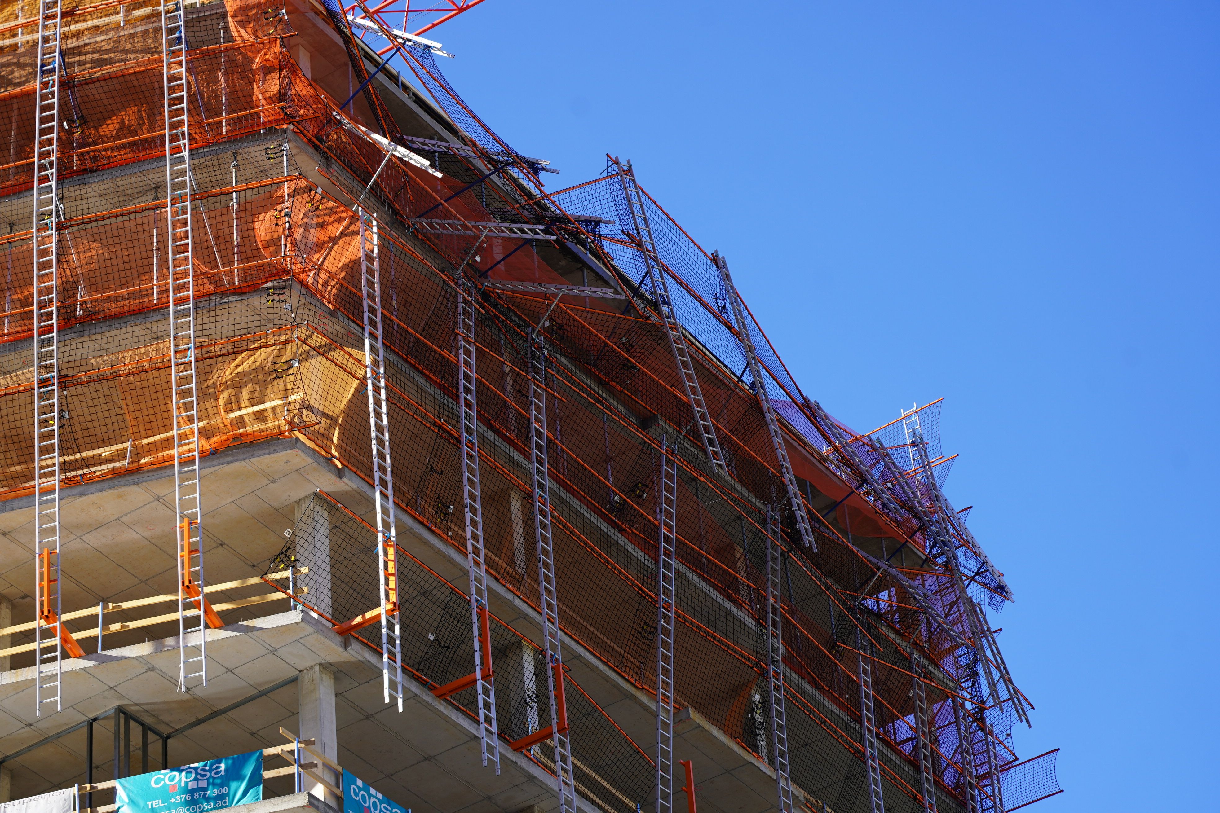 Situació que presentava la bastida.