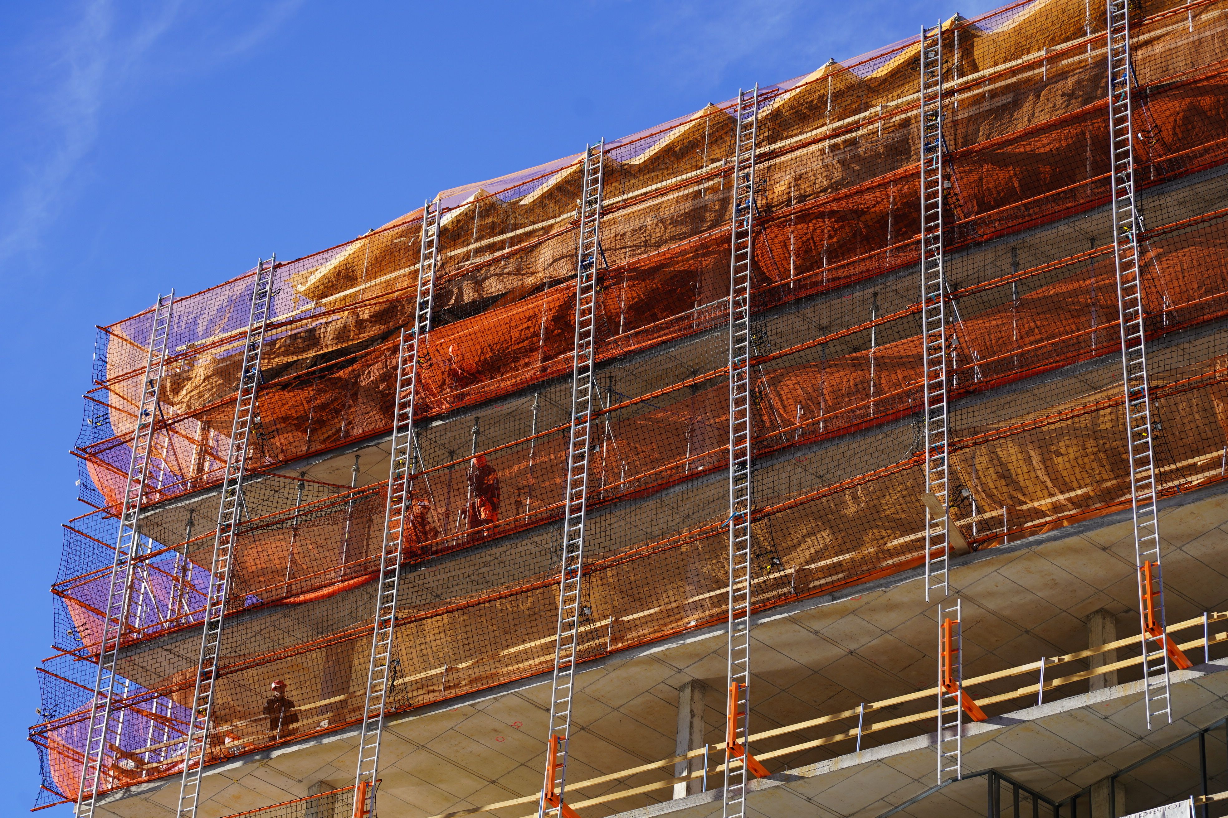 Situació que presentava la bastida.