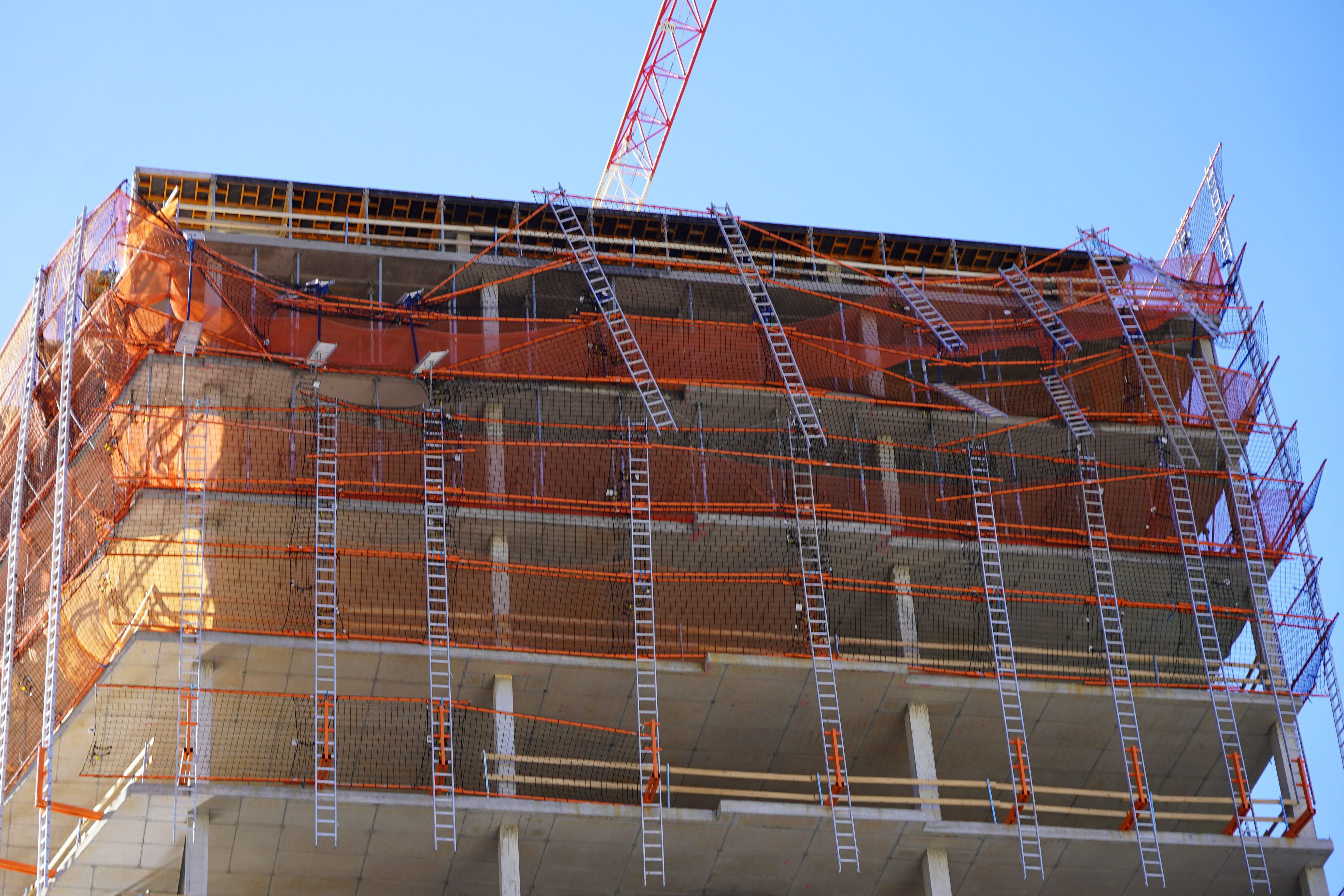 Situació que presentava la bastida.