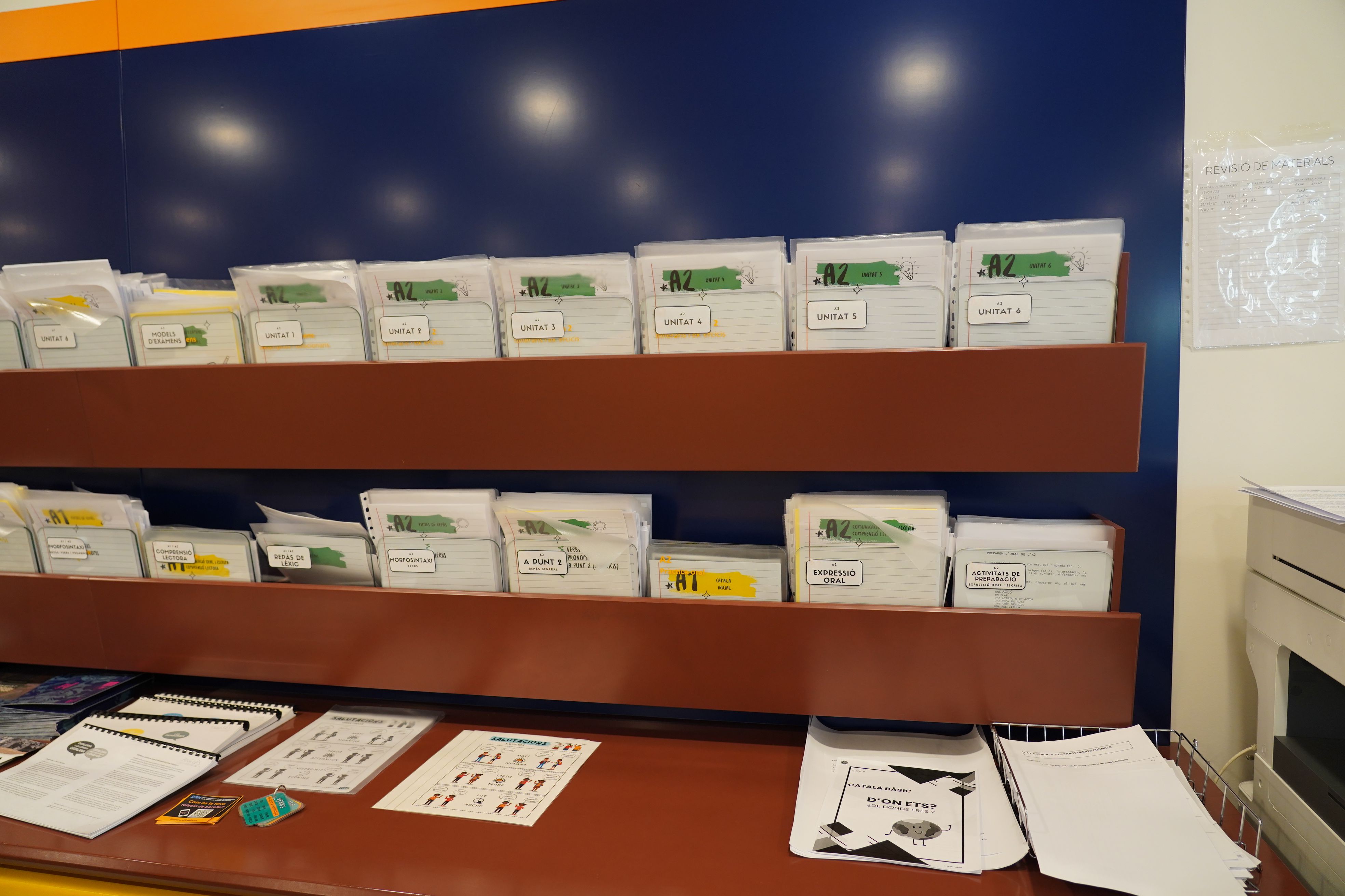 Els continguts pedagògics pels alumnes.