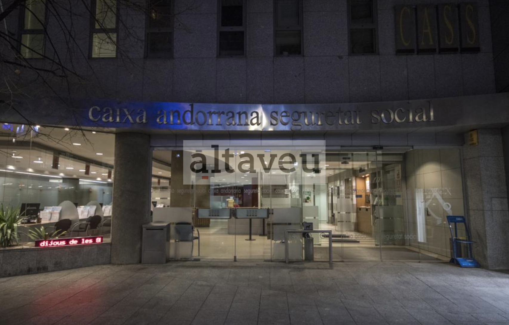 Una imatge de la seu del CASS.