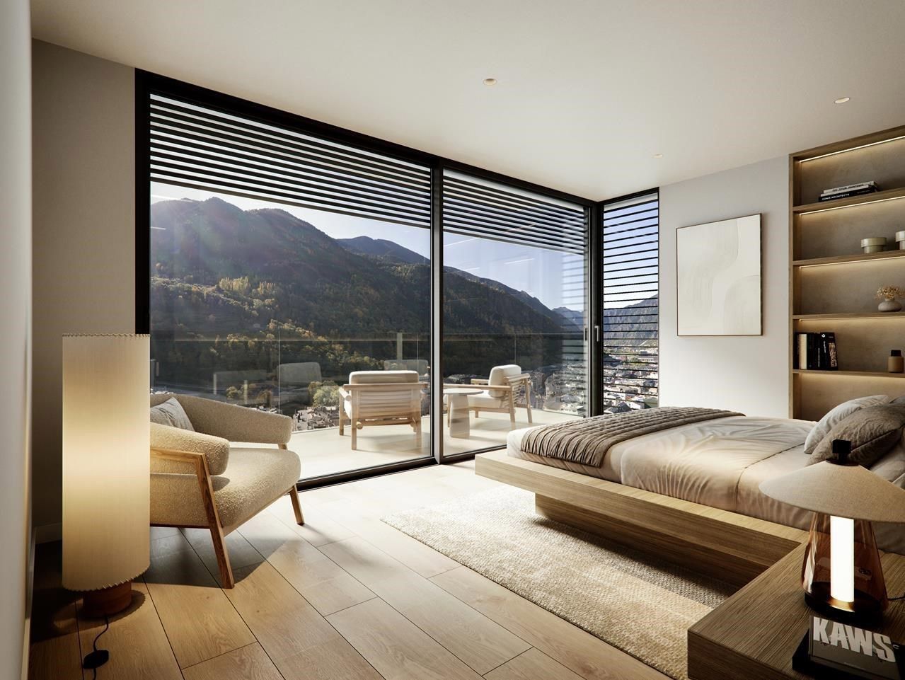 Reproduccions de com han de ser els interiors d'alguns dels habitatges.