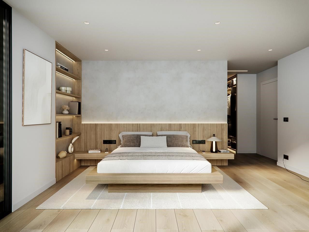 Reproduccions de com han de ser els interiors d'alguns dels habitatges.