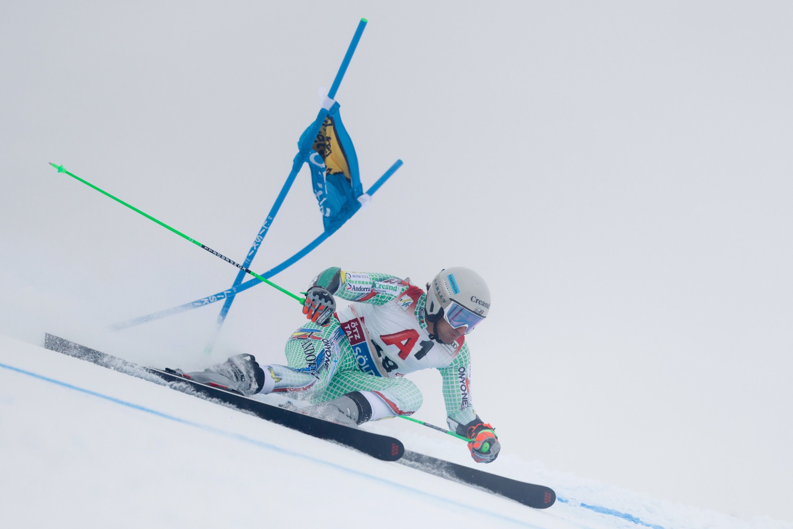 Joan Verdú, durant la primera mànega en aquesta primera Copa del Món de la temporada.