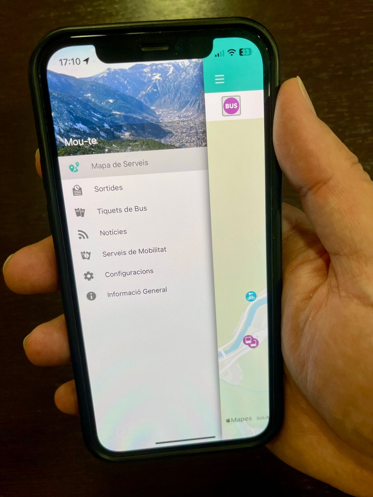 Mou-te, l'aplicació de mobilitat de FEDA Solucions.