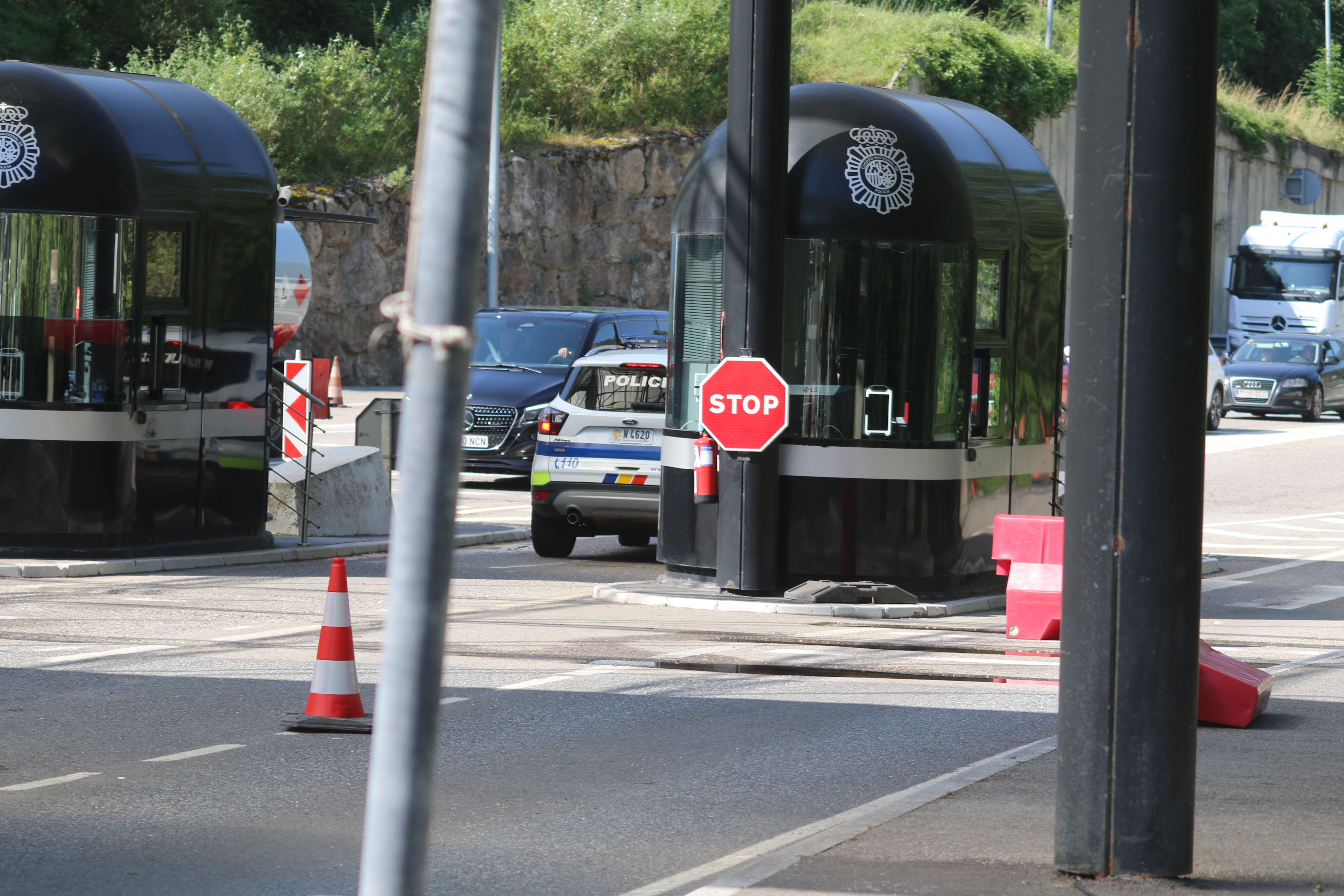 Imatge de la frontera del riu Runer.